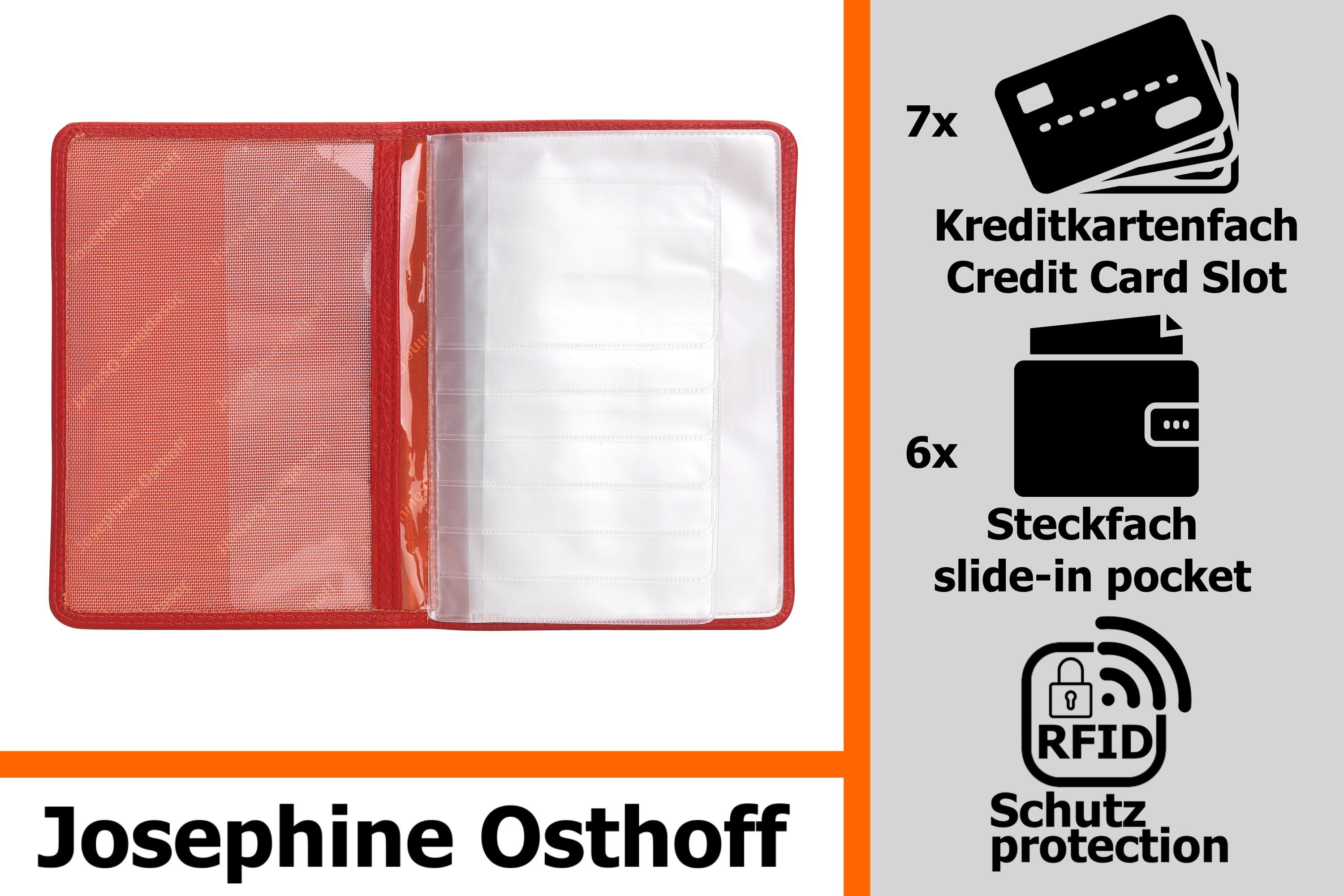 SOS kirsche Josephine Osthoff Brieftasche Ausweisetui