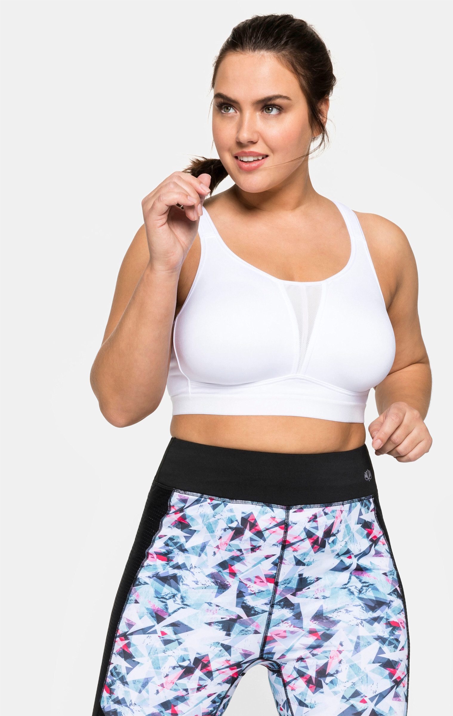 Sheego Bügelloser BH Sport-BH ohne Bügel günstig online kaufen