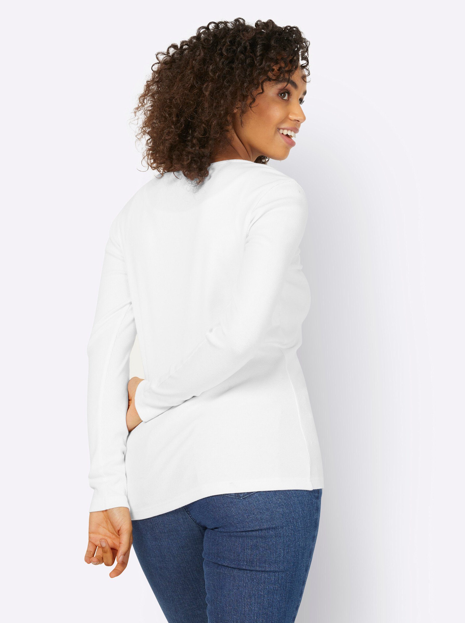 heine T-Shirt Langarmshirt . günstig online kaufen