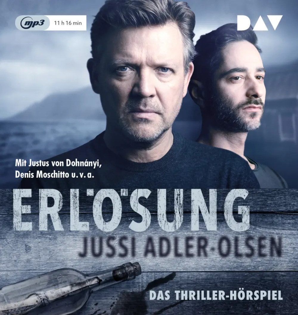 Hörspiel Erlösung - Carl Mørck, Sonderdezernat Q, Fall 3, 1 Audio-CD, 1 MP3