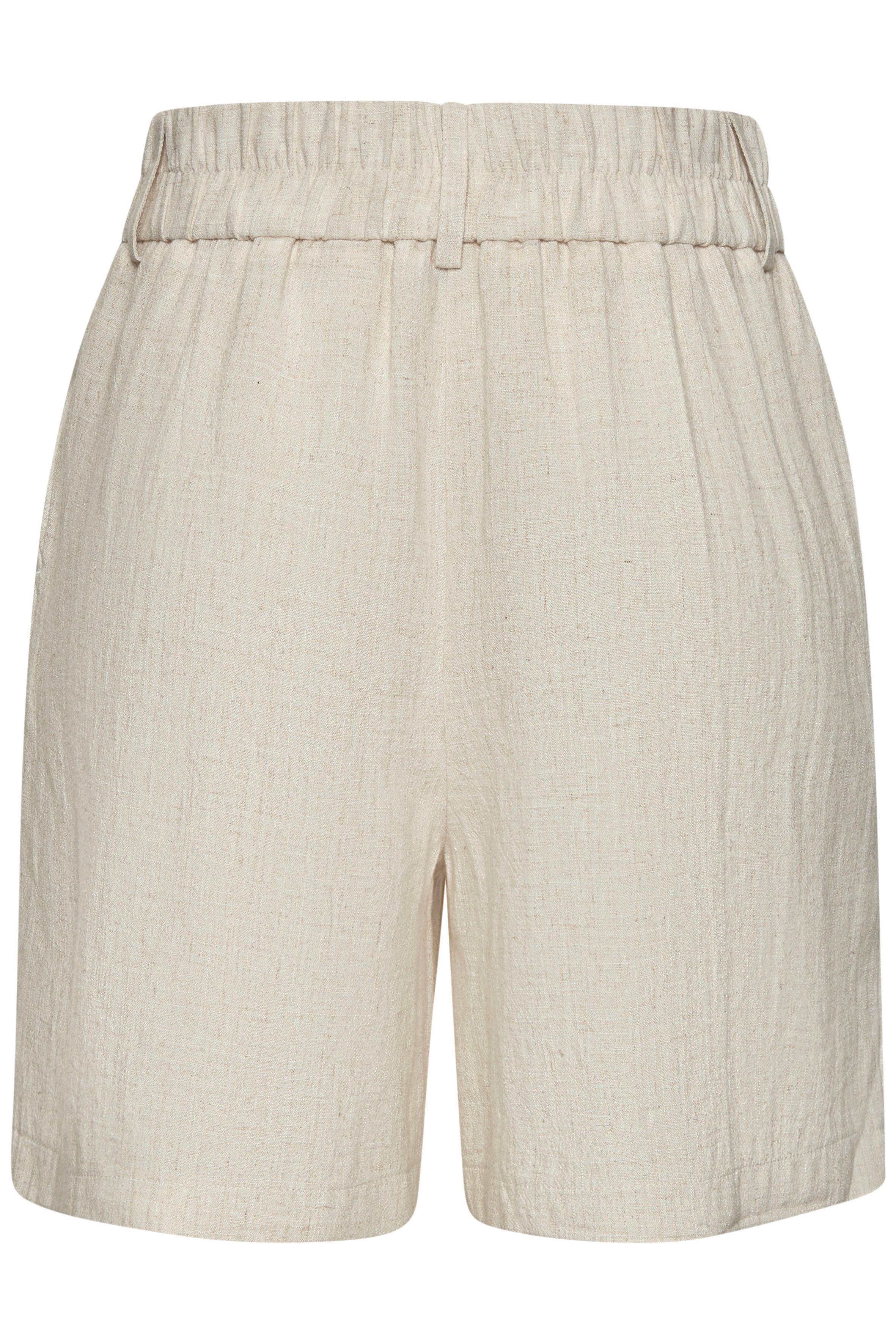 LASCANA Bermudas mit modischen Bundfalten, feminine Sommershorts, Webshorts