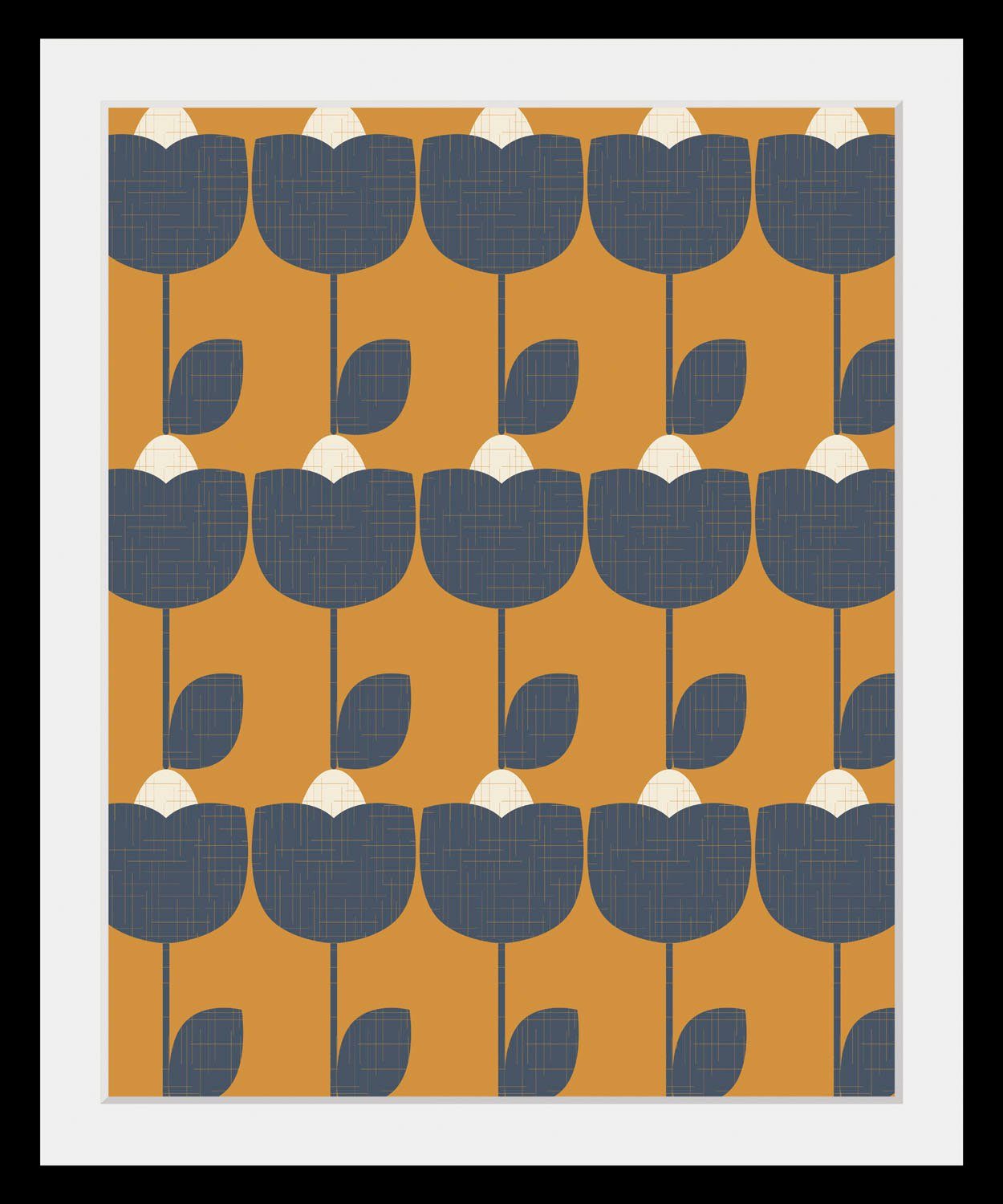 queence Bild Billie, Abstrakt, Figuren, Kunst, Zeichen (1 St), HD Premium Poster-Druck inkl. Holzrahmen. € 41,24