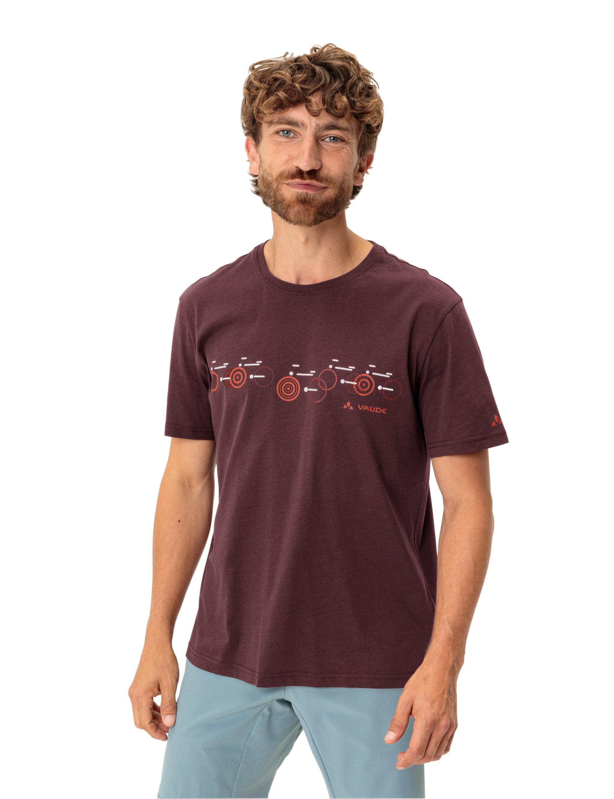 VAUDE T-Shirt mit Fahrradprint