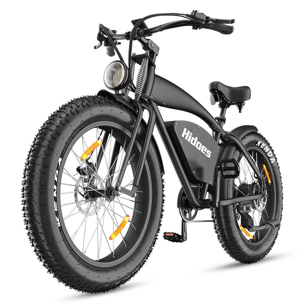 Vankel E-Bike 48V 18.2Ah 873.6Wh 140km Reichweite 20x4,0Reifen7Gang Elektrisches, Heckmotor, 873,6 Wh