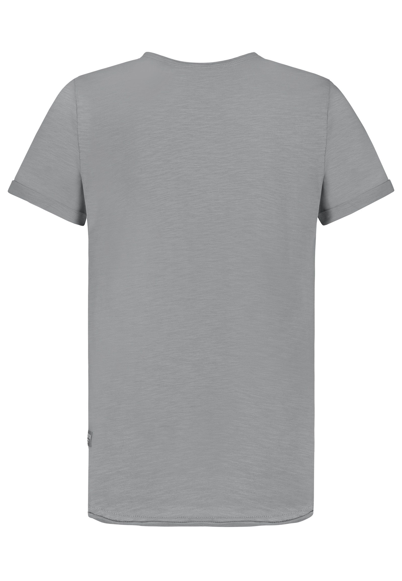 SUBLEVEL T-Shirt Kurzarm Rundhals Gerader Schnitt Einfarbig Minimalistisch für Herren (1-tlg) Baumwolle Normal Fit Rundhals Kurzarm Einfarbig atmungsaktiv