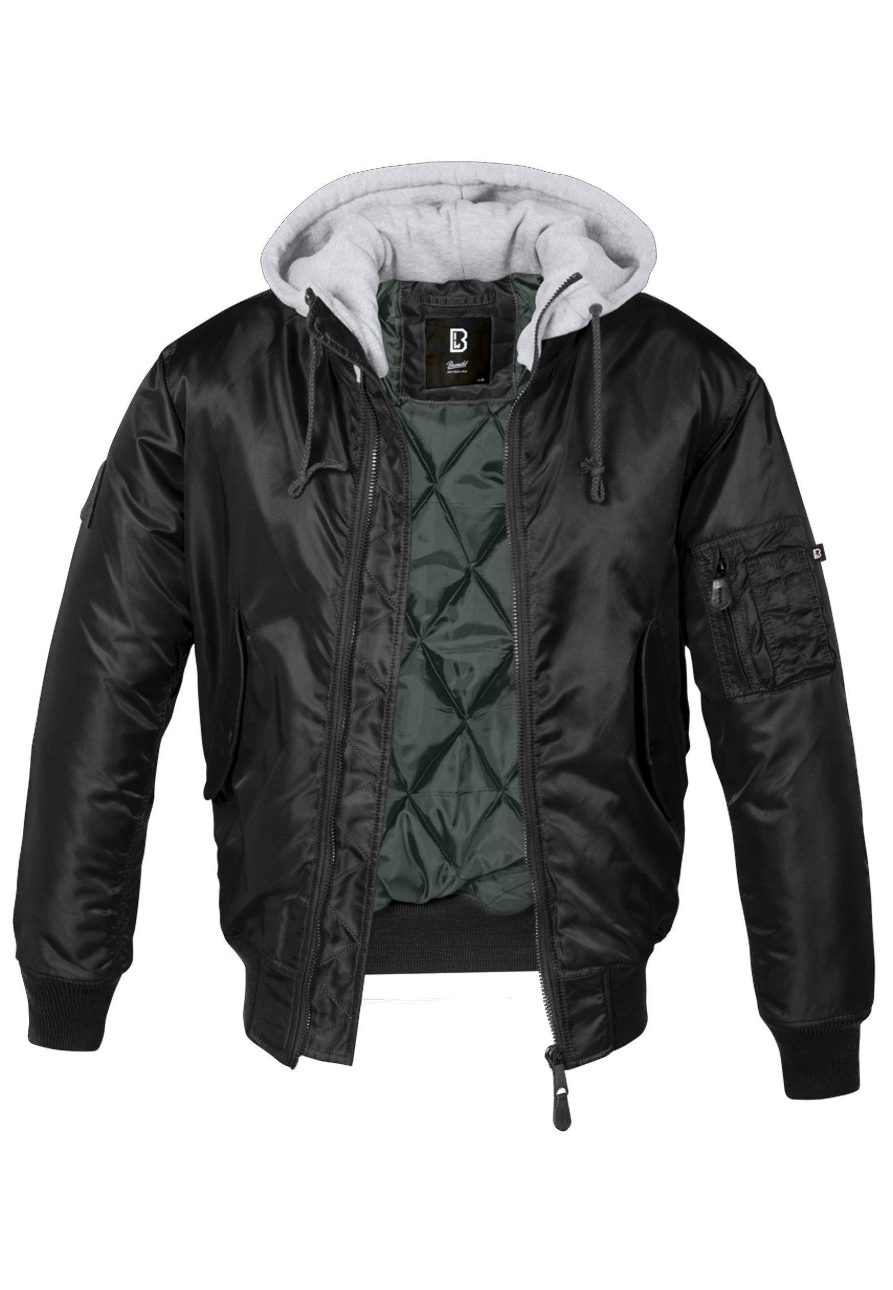Brandit Anorak Brandit Herren Hooded MA1 Bomber Jacket (1-St)