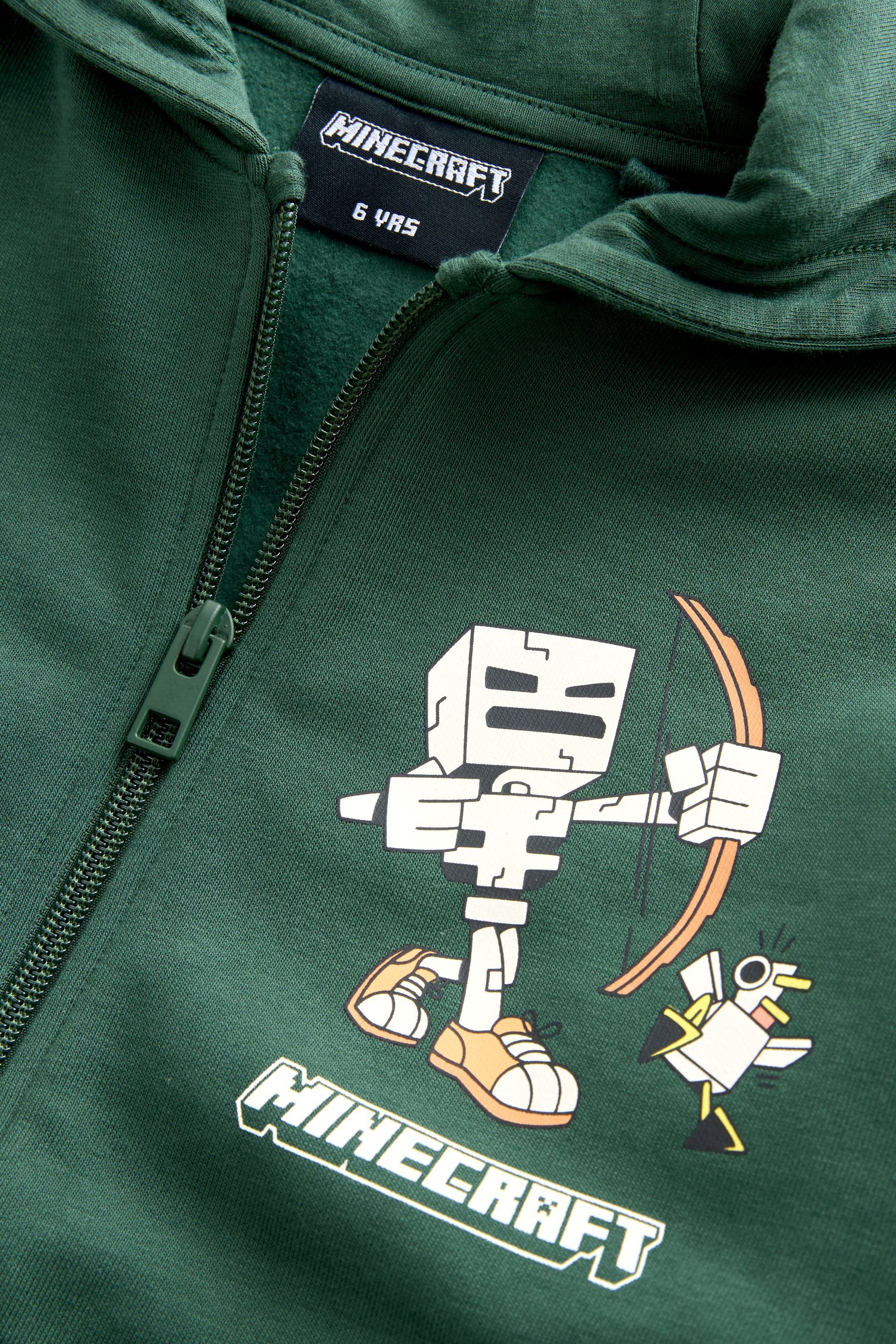 Next Kapuzenpullover Kapuzenjacke mit Reißverschluss, Minecraft (1-tlg)