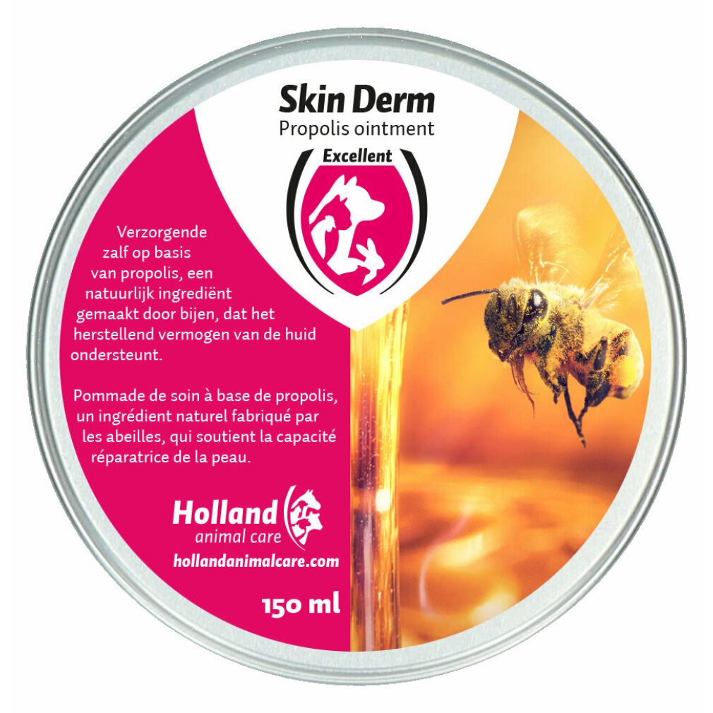 Excellent Pferdebürste Haut Derm Propolis Salbe