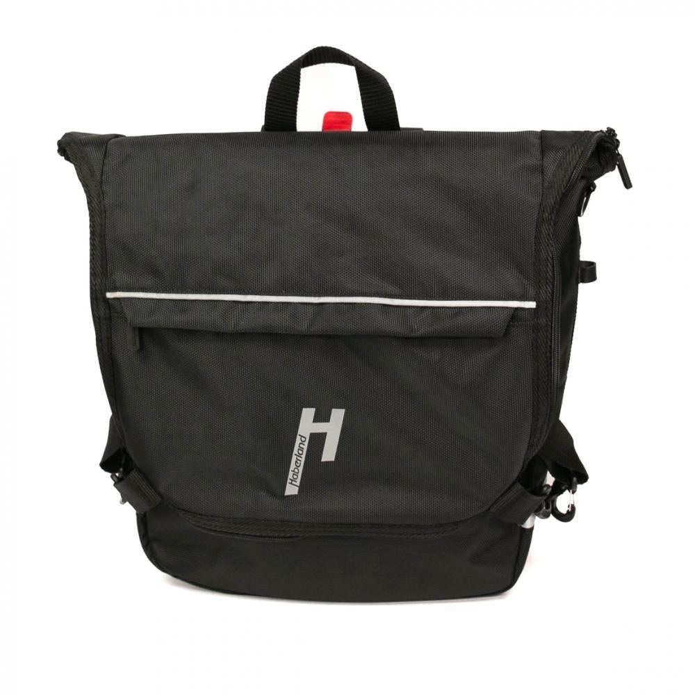 Haberland Fahrradrucksack Haberland Bike-Rucksack Sporty schwarz/reflex - vielseitiger Fahrradru