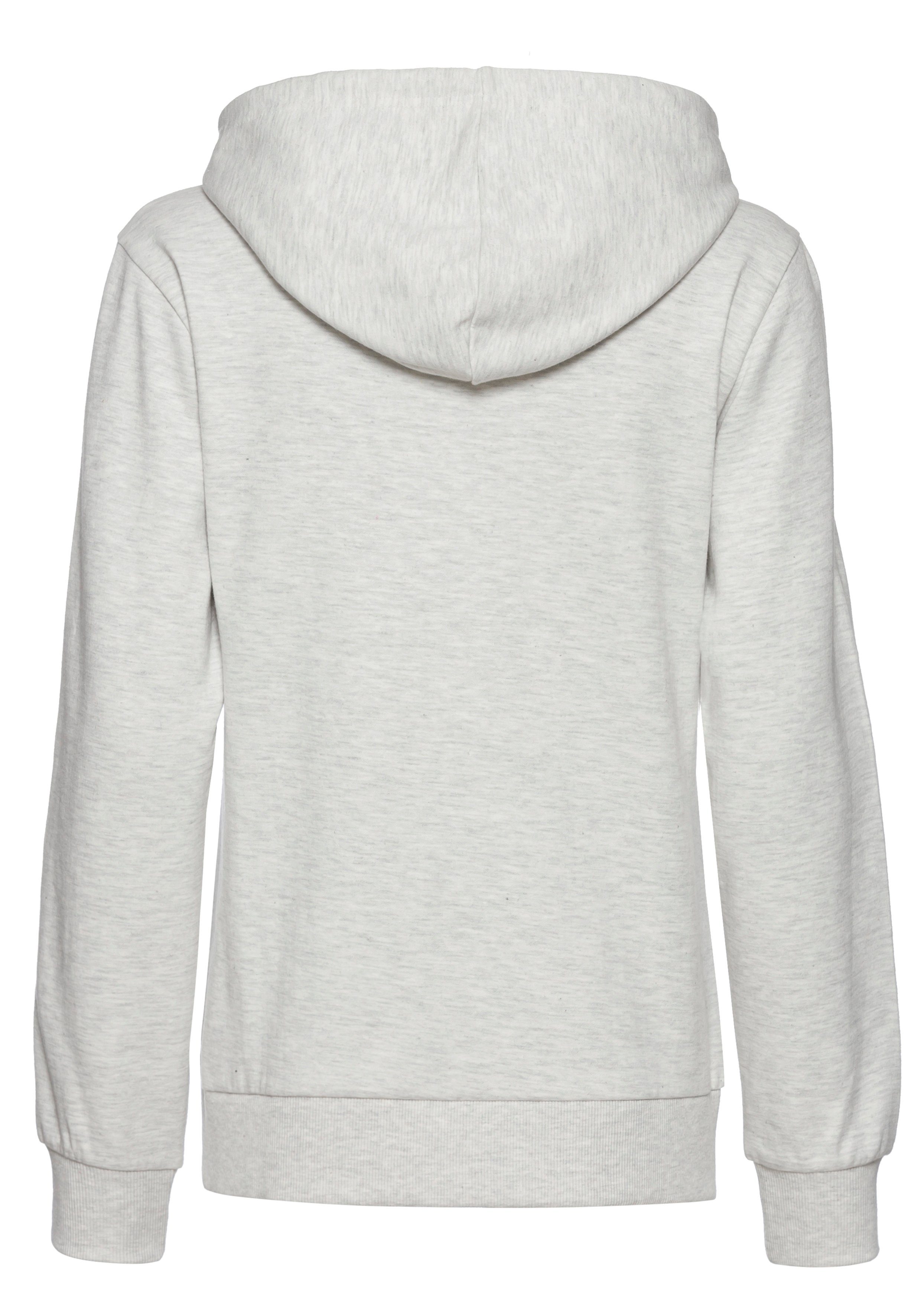 Vivance Hoodie mit seitlicher Loungewear Stickerei, Loungshirt