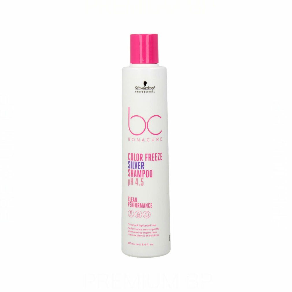 Schwarzkopf Haarshampoo Bc Color Freeze Silver Shampoo 250ml, Unisex