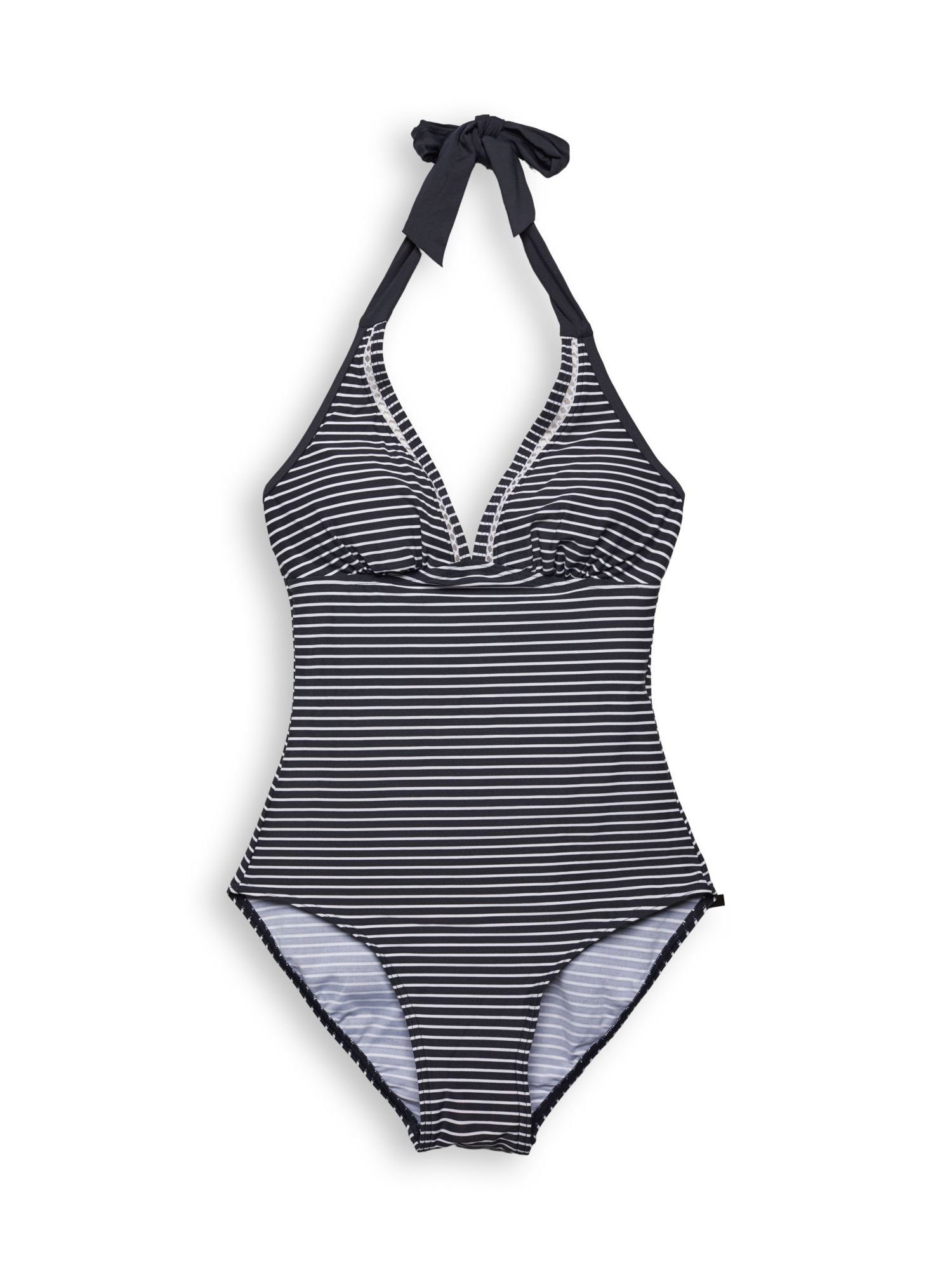 Esprit Badeanzug »Wattierter Badeanzug mit Streifen«