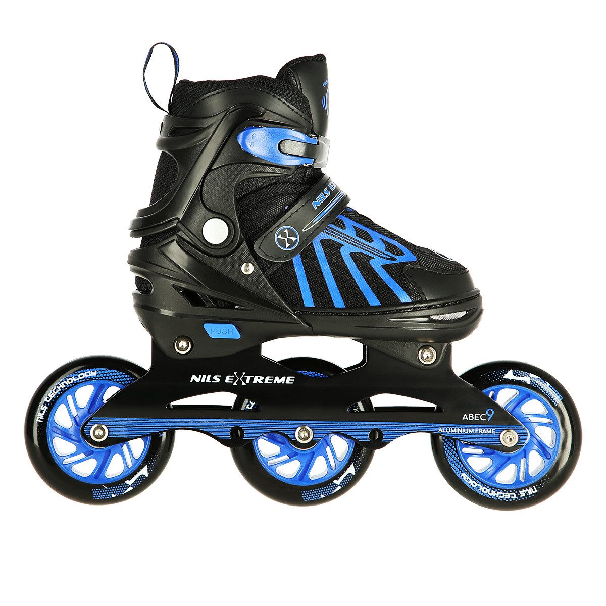NILS EXTREME Inlineskates Inliner verstellbare Inline Skates, Größe 29-43 Speedskates, für Groß und Klein