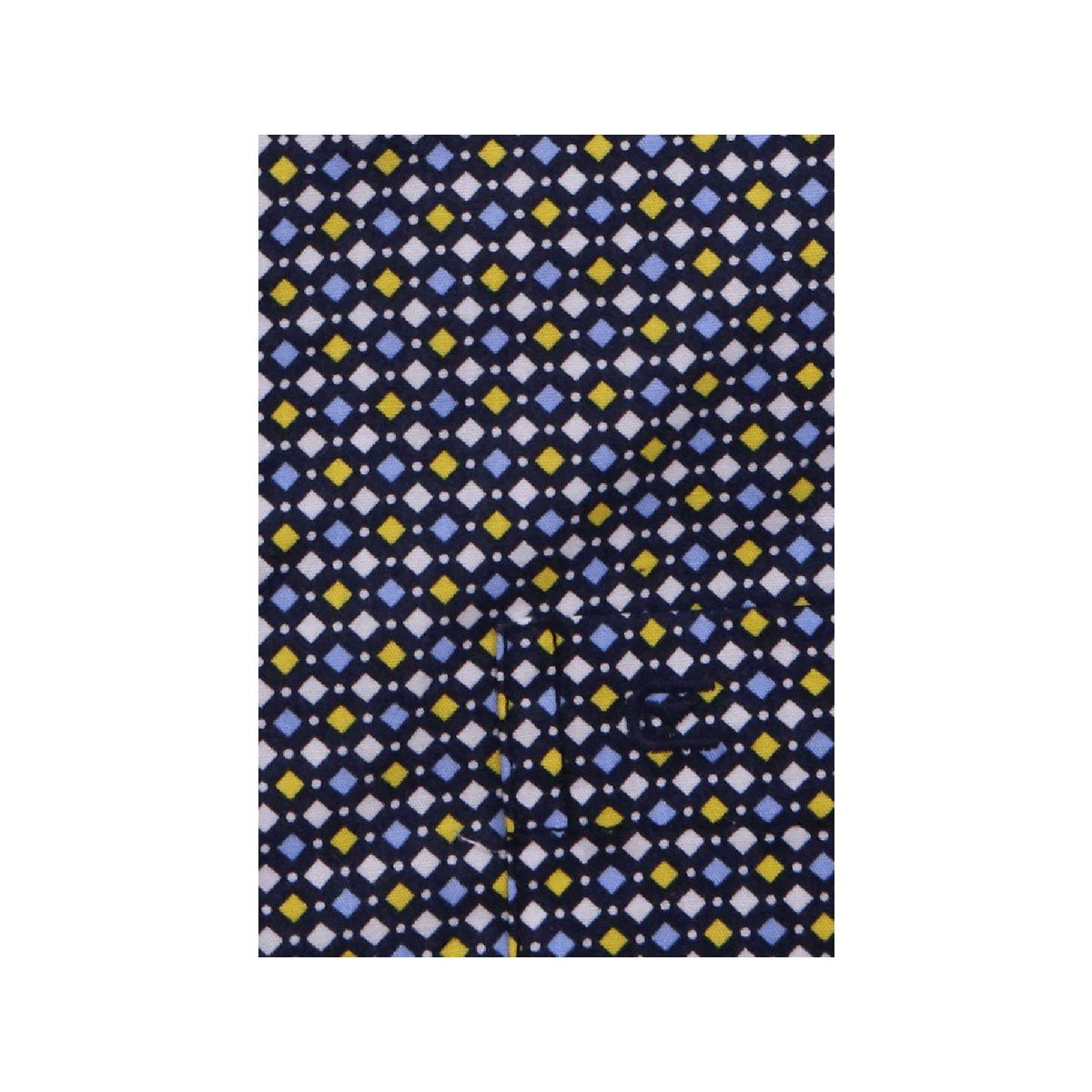 Angabe) VENTI blau Gelb keine (500) (1-tlg., Kurzarmhemd