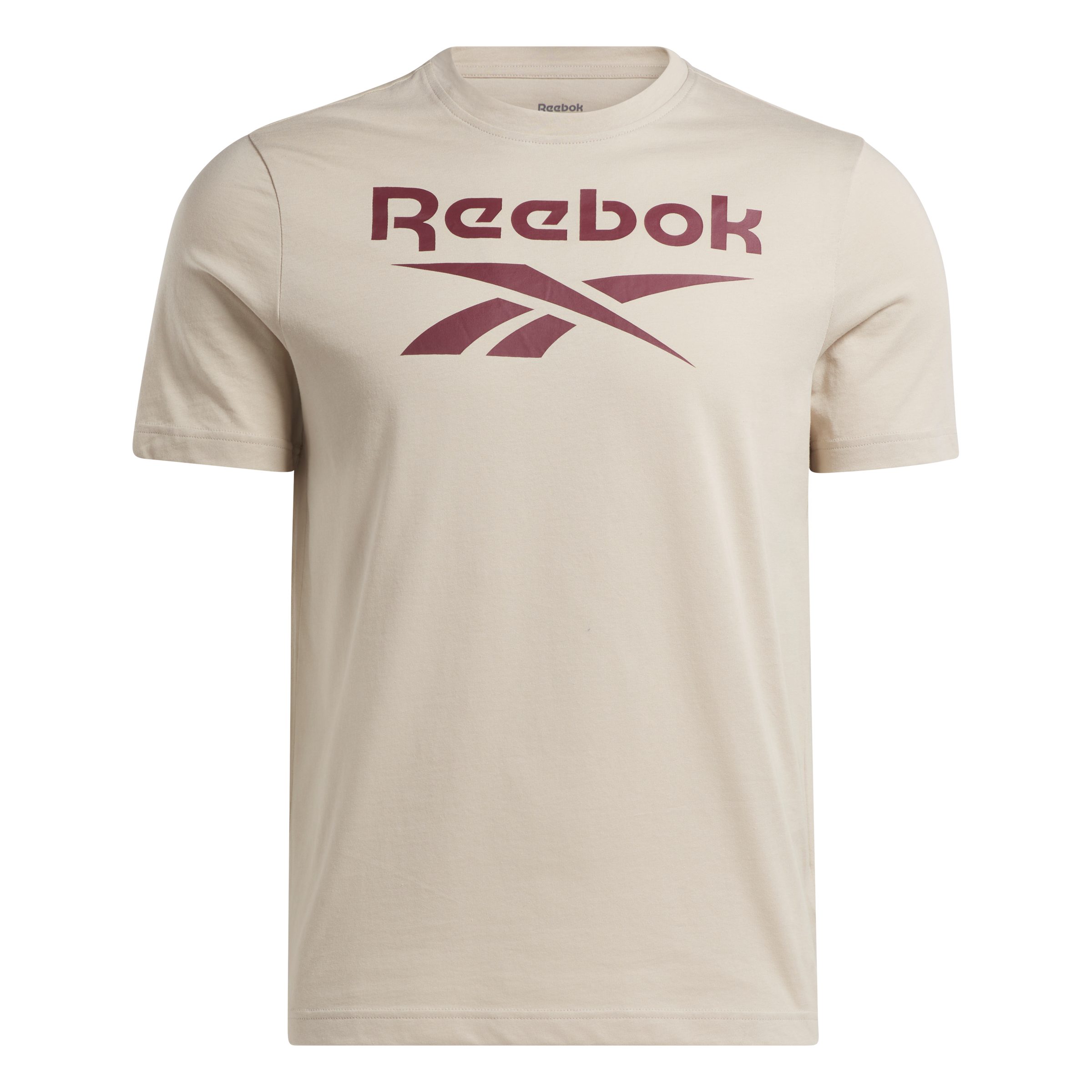 T-Shirt Reebok RI Logo Stacked stucco Big