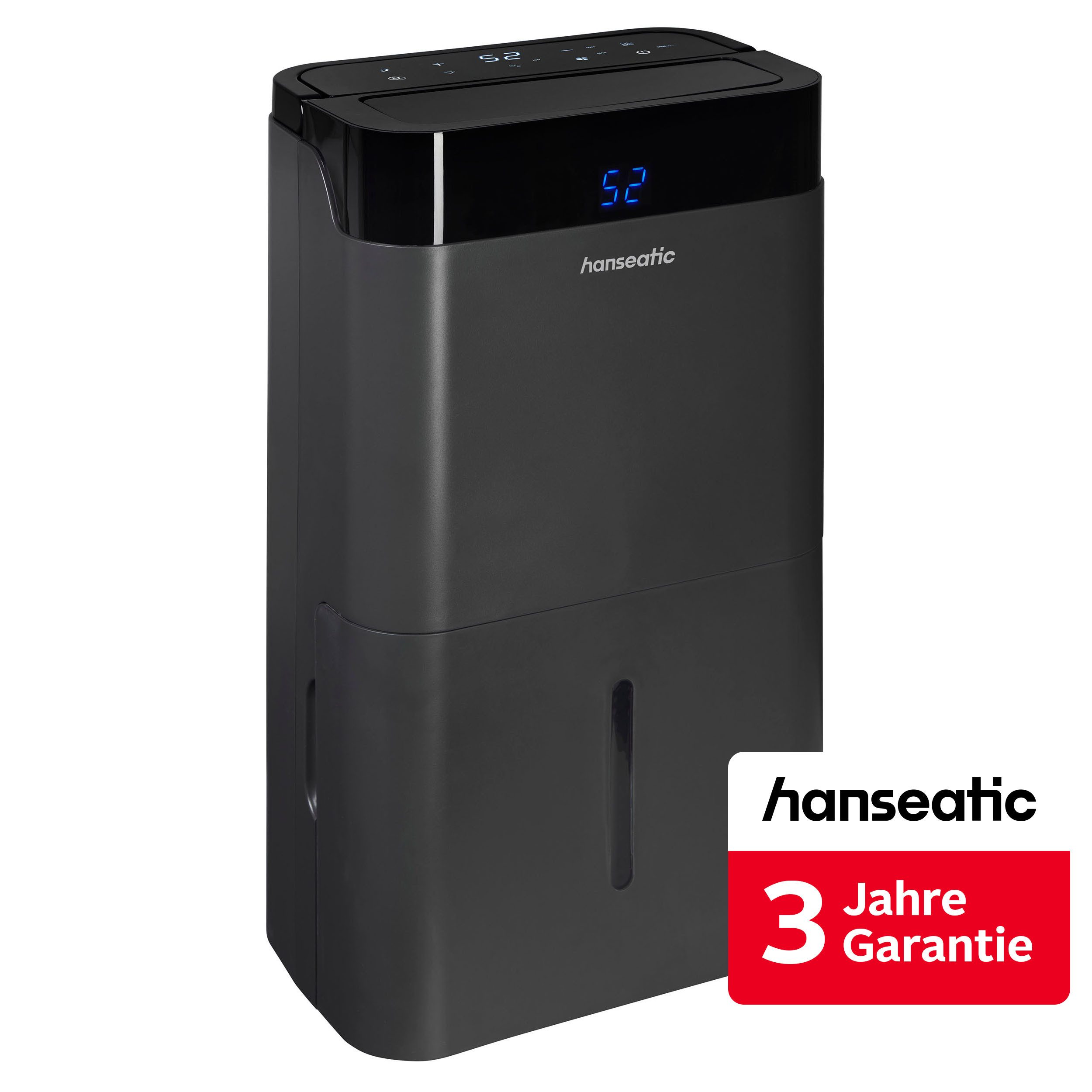 Hanseatic Luftentfeuchter Hanseatic 20L, 2in1 Entfeuchtung & Luftreinigung, Entfeuchtung 20 l/Tag, inkl. 3 Jahre Herstellergarantie