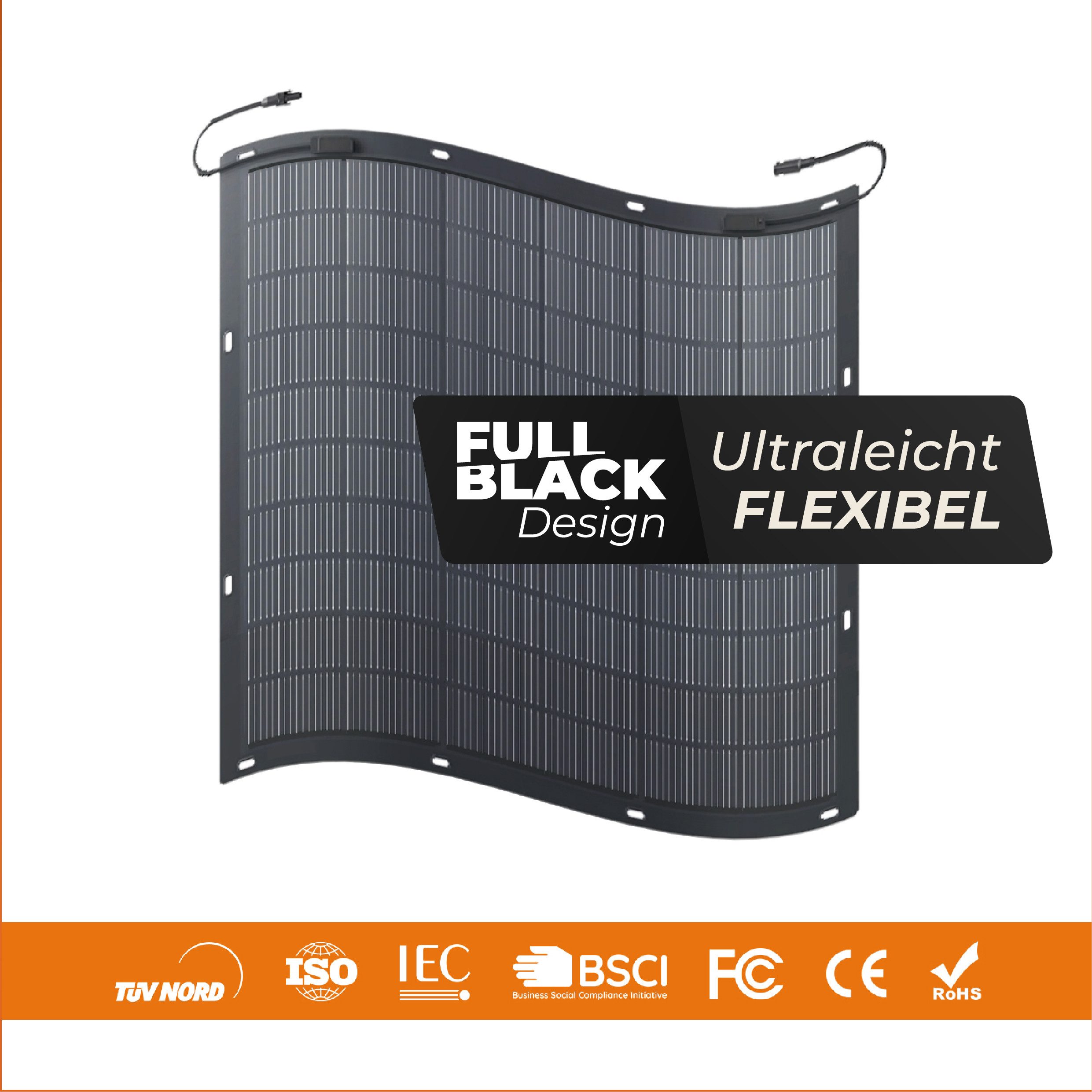 Solarway Balkonkraftwerk 900 Watt Flex mit Envertech 600/800 Watt Wechselrichter, 900 W, Prismatische LiFePO₄-Zellen – Bild 4 von 5