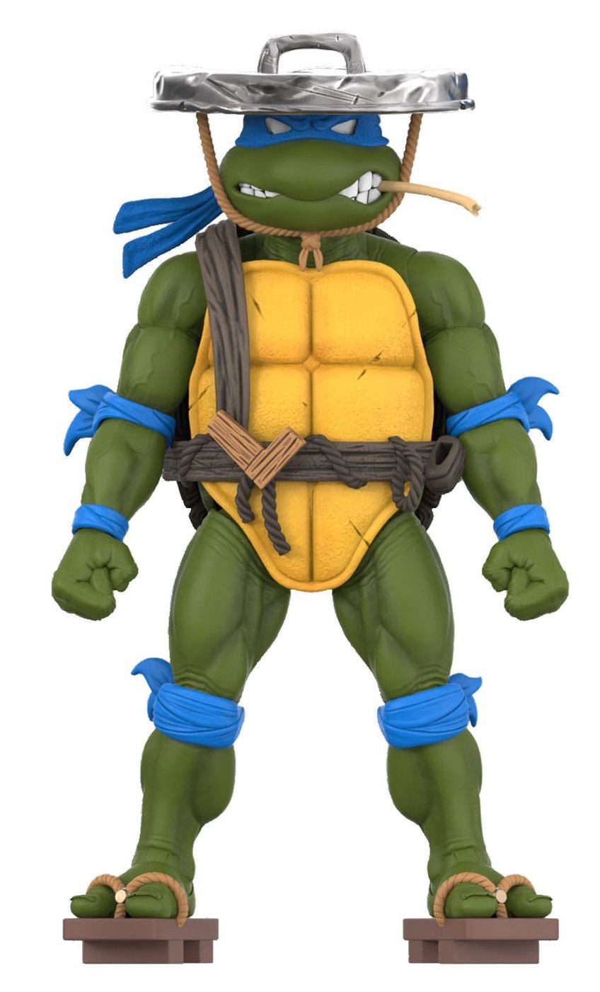 Super7 Actionfigur Teenage Mutant Ninja Turtles Ultimates Ninja Nomad Leonardo 18 cm