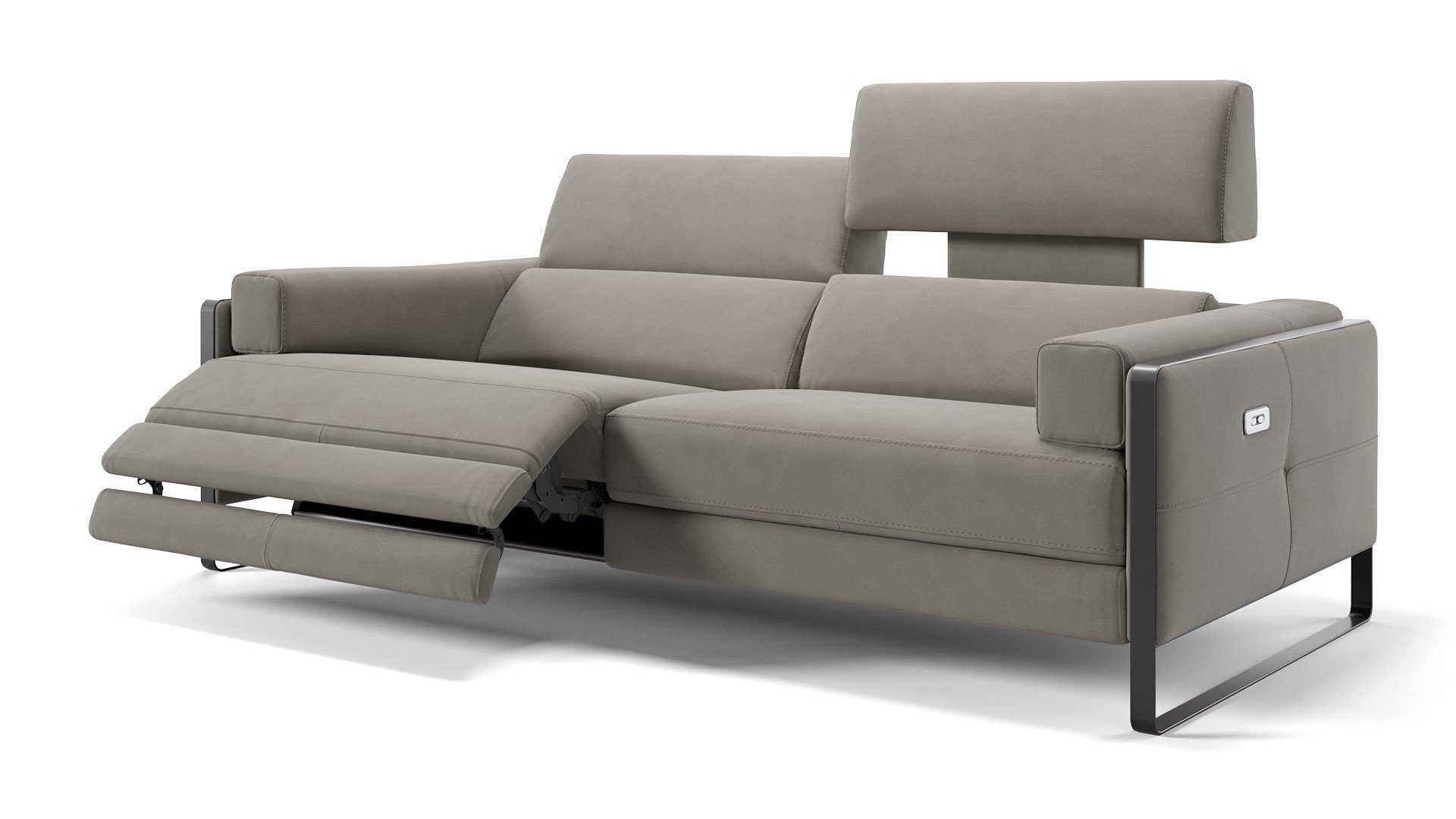 Sofanella 3-Sitzer Stoff MILO, Relaxcouch, Designersofa, Designer Sofa, 3er Couch, Sofagarnitur