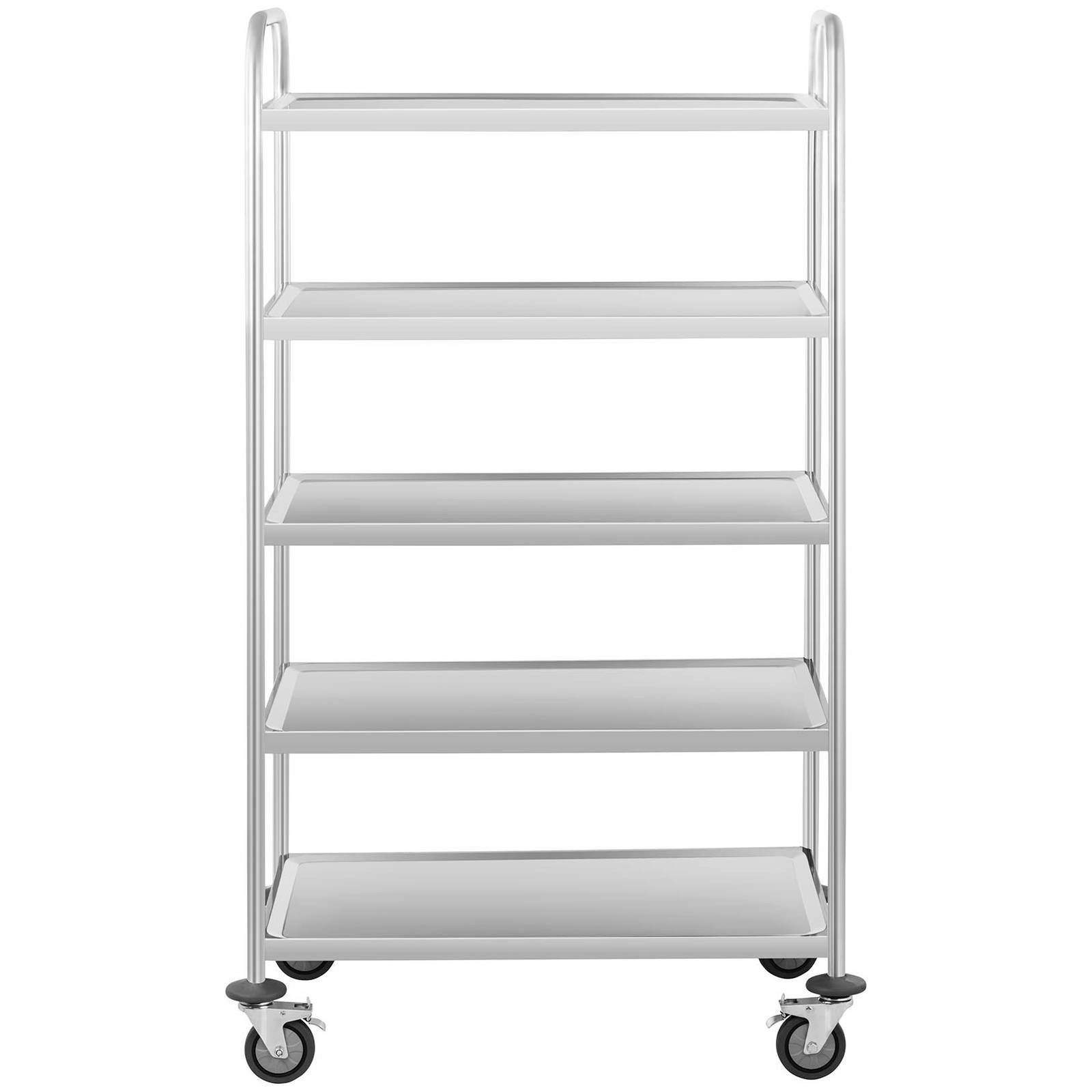Royal Catering Servierwagen 5 Borde Edelstahl günstig online kaufen