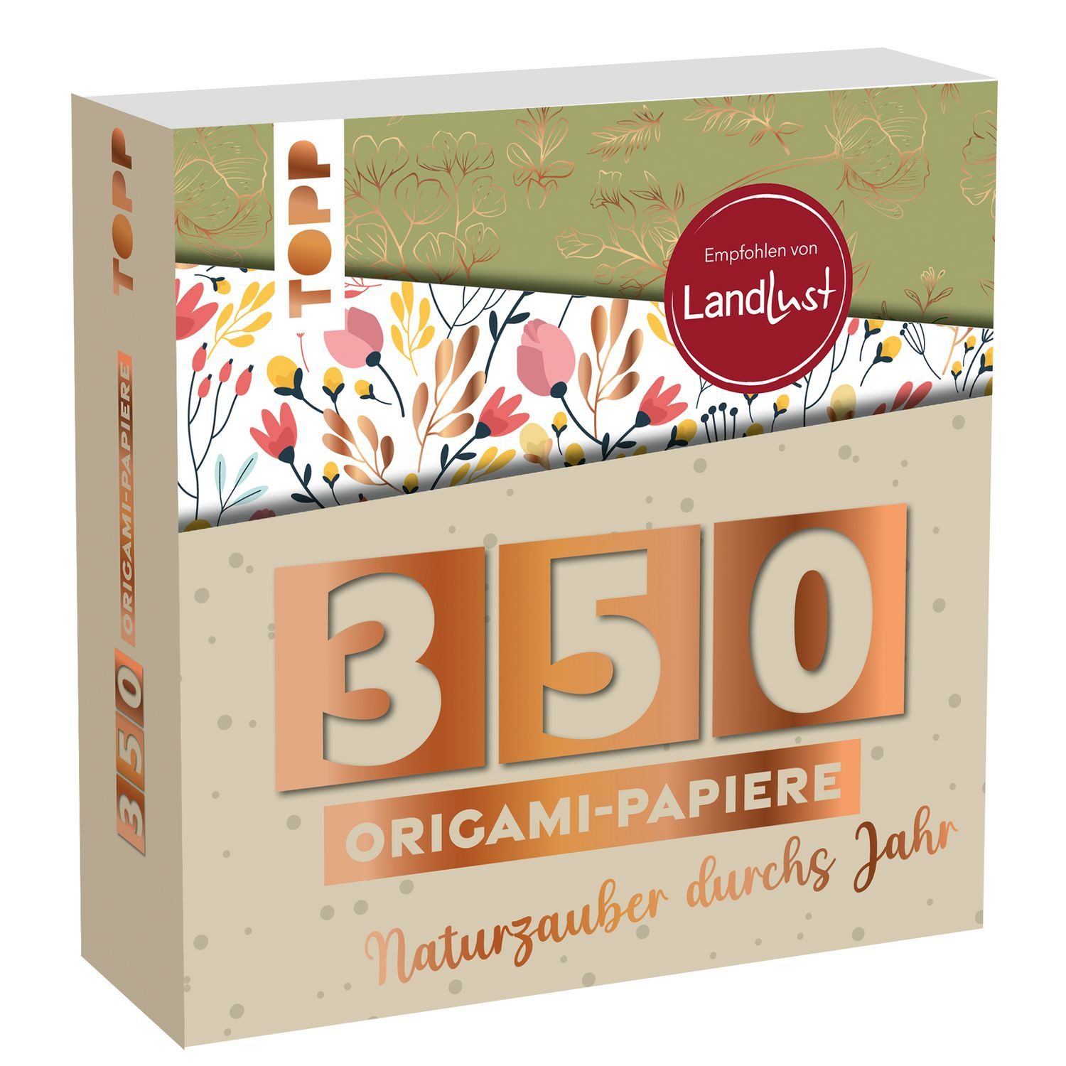 frechverlag Briefpapier 350 Origamiblock Faltzauber durchs Jahr