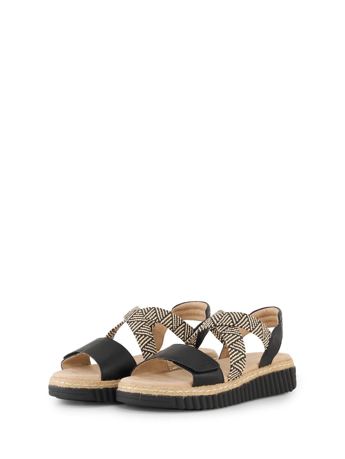 TOM TAILOR Shoes Licence Sandale Sandalen mit Flecht-Detail