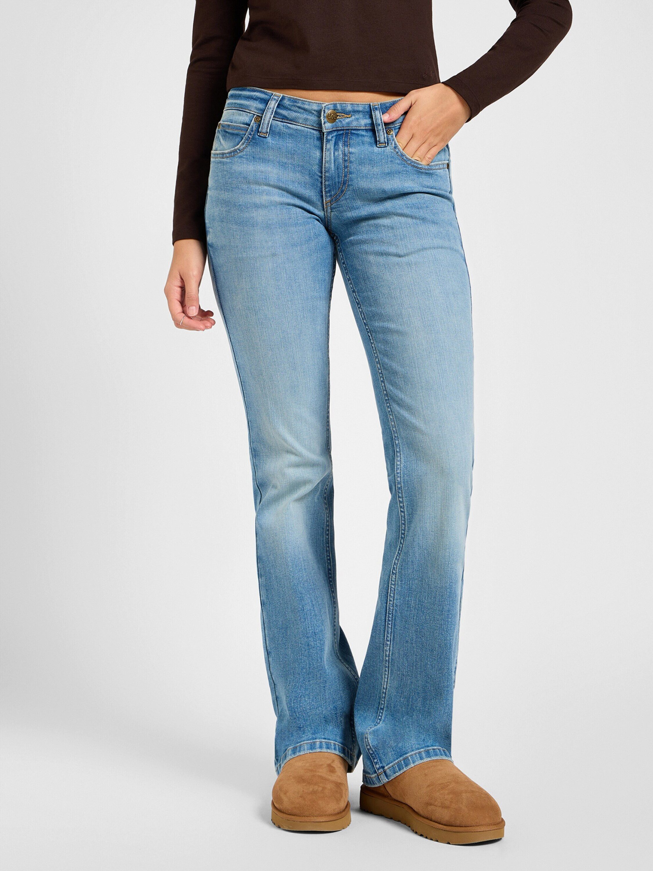 Lee® Bootcut-Jeans JESSICA (1-tlg) Plain/ohne Details