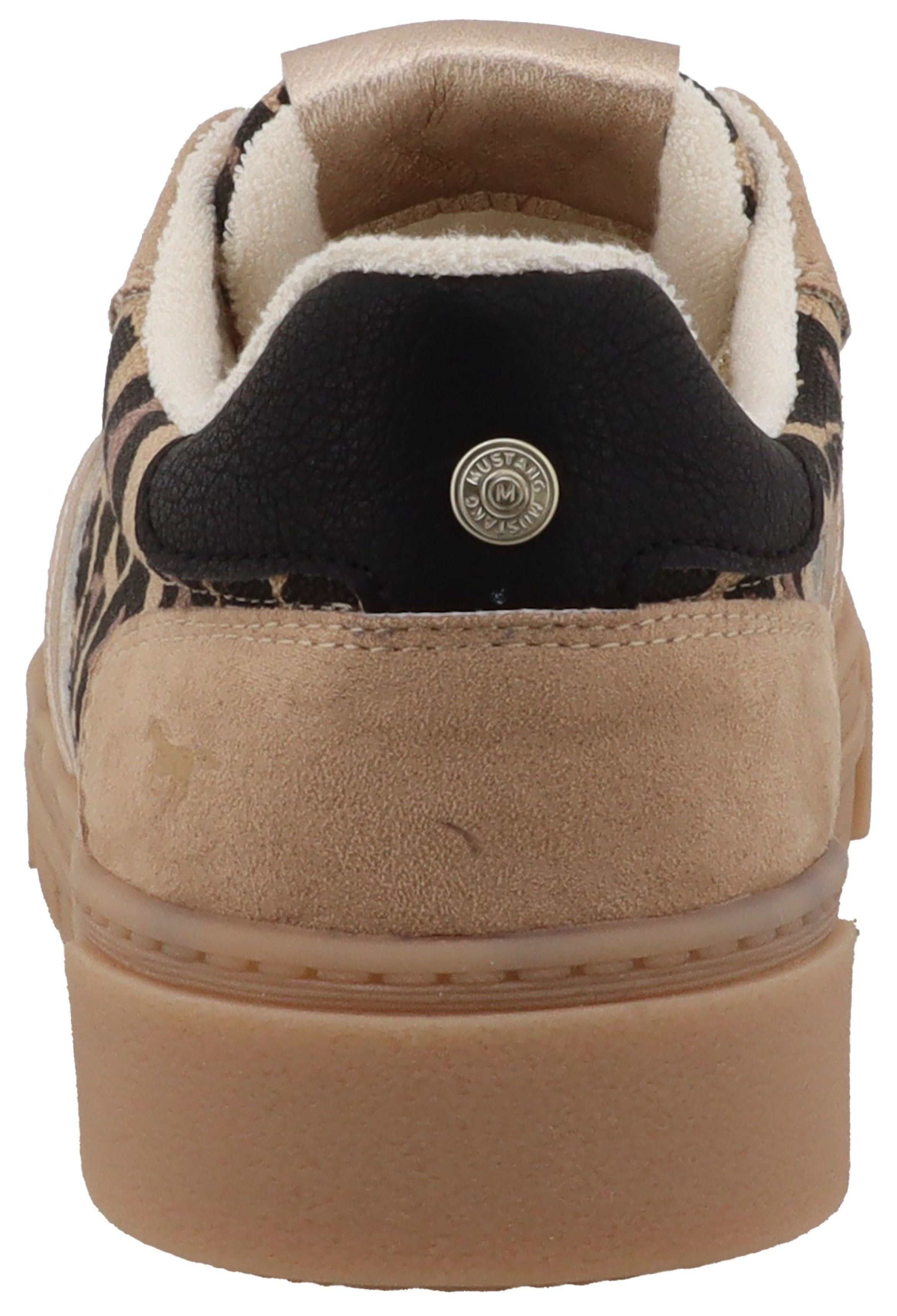 Mustang Shoes Rhonda Plateausneaker Freizeitschuh, Halbschuh, Schnürschuh mit modischen Kontrastbesätzen