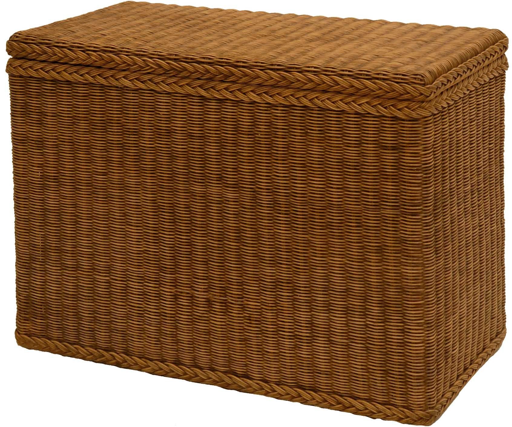 Krines Home Wäschesortierer Rattan Wäschekorb 3 günstig online kaufen