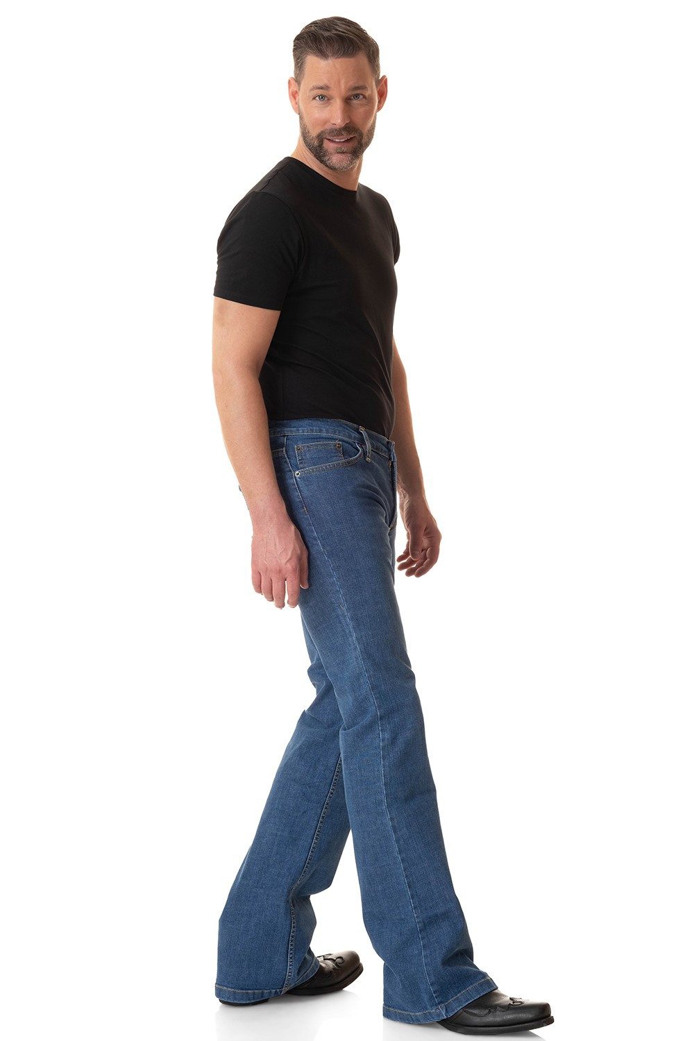 Comycom Bootcut-Jeans Herren STAR EASY