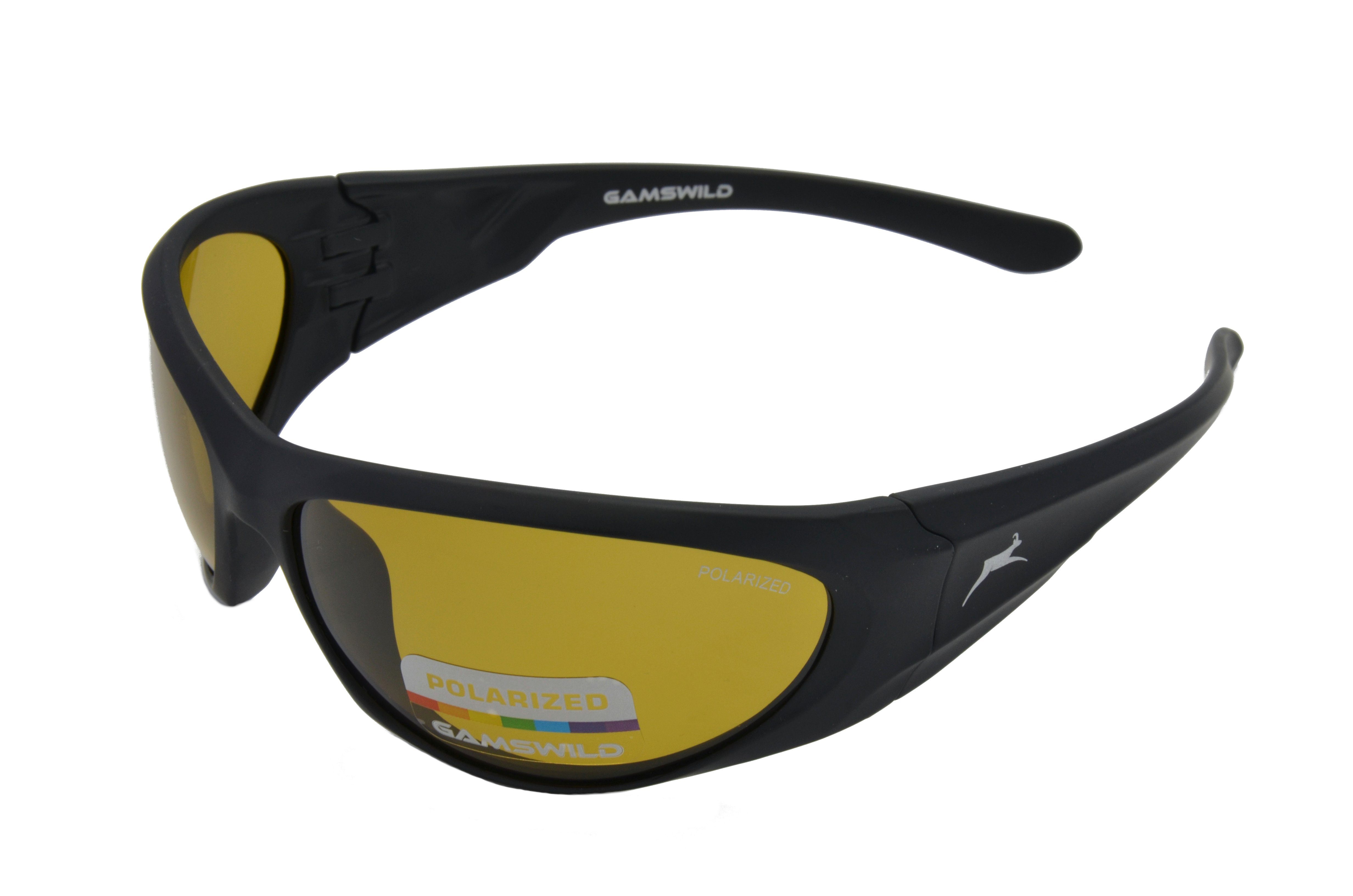 Gamswild Sportbrille »WS6134 Sonnenbrille Damen Herren Fahrradbrille  Skibrille Unisex, grau, G15 grün«, polarisiert online kaufen | OTTO