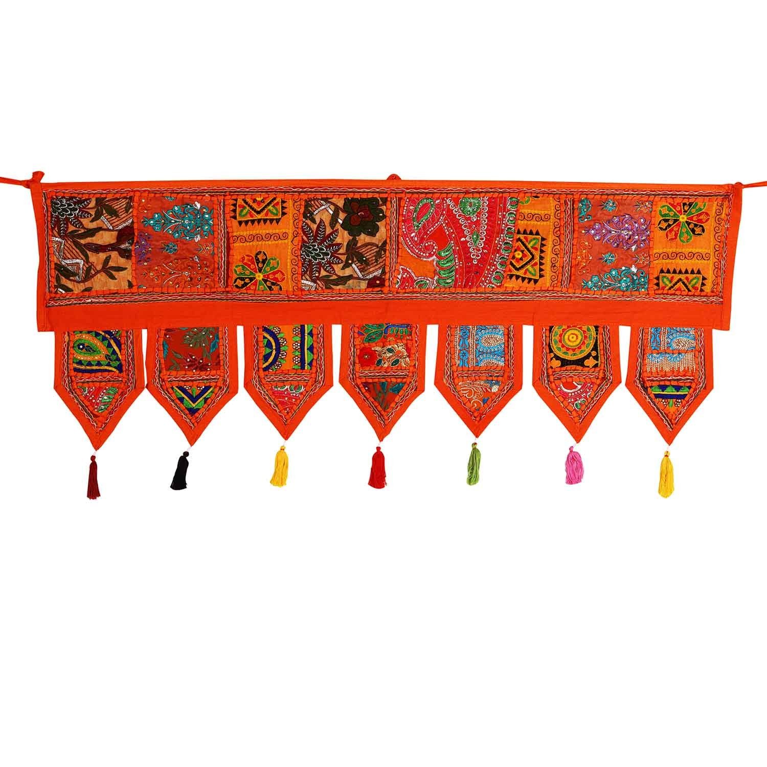 Casa Moro Türvorhang Indischer Patchwork Toran 102x45 cm (BxH) (1 St), 3-Pu günstig online kaufen
