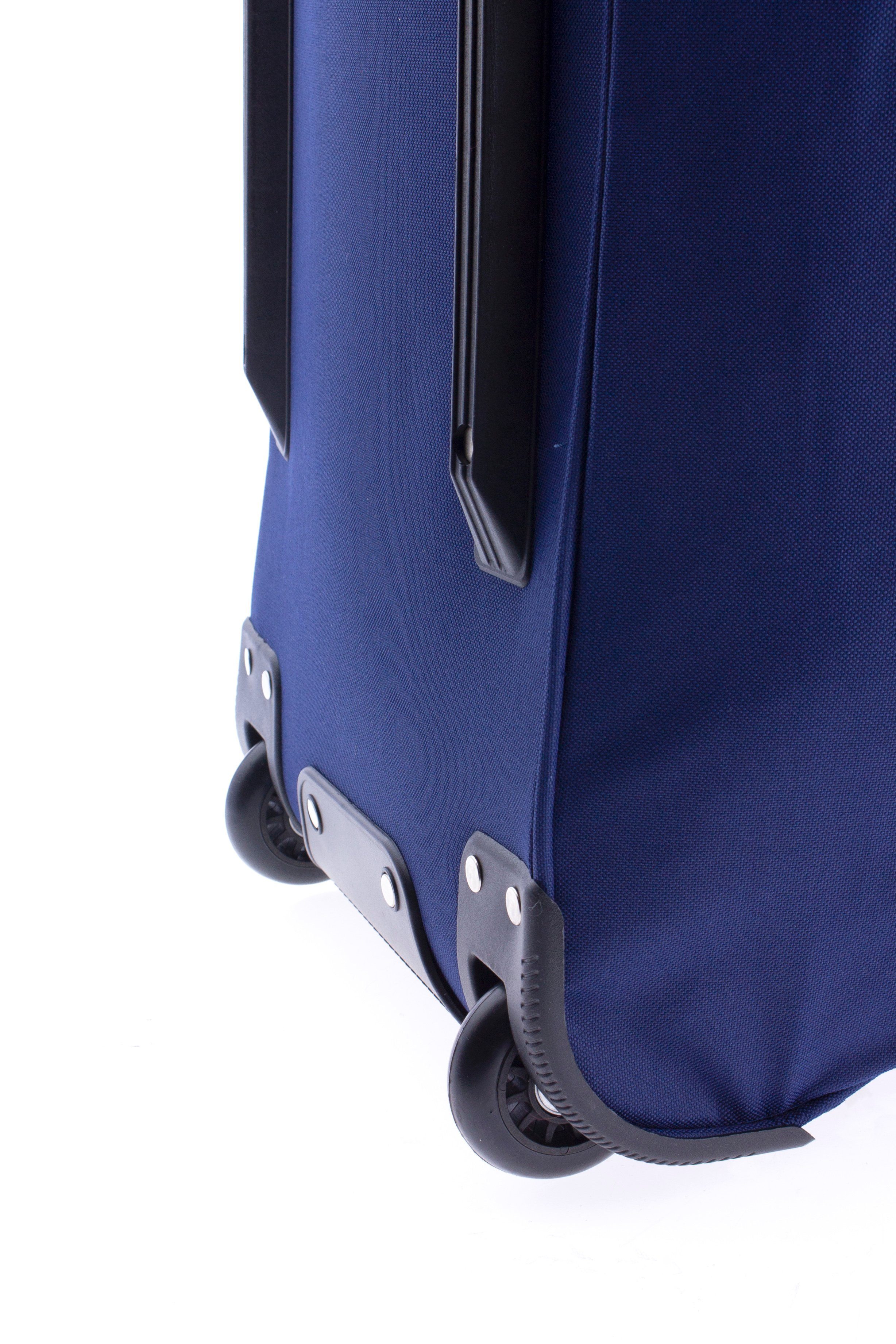 GLADIATOR Reisetasche mit Rollen - 72 cm - 76Liter - 2,4 kg, schwarz, rot, blau