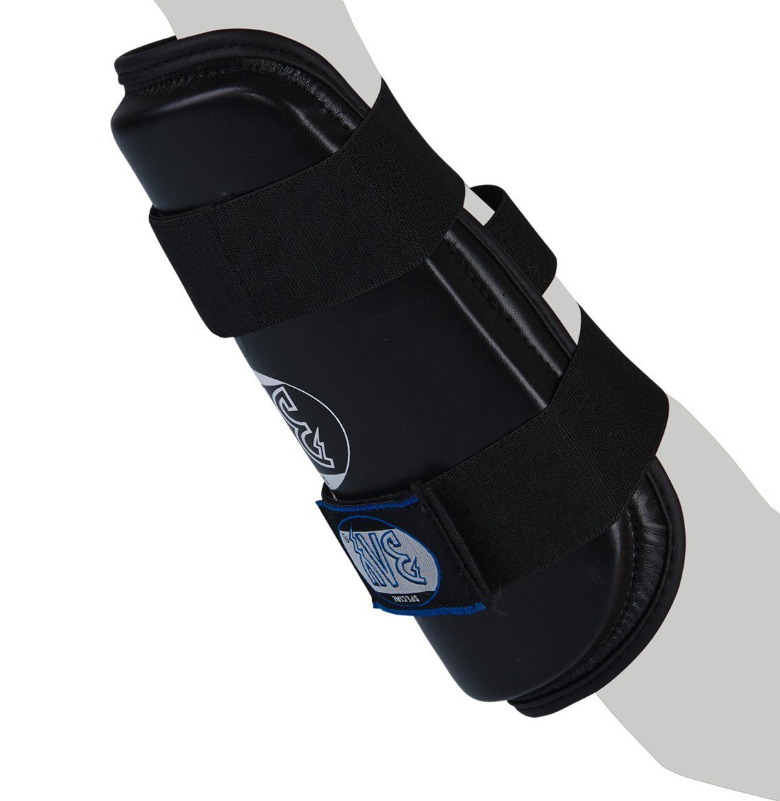 BAY-Sports Armschoner Unterarmschutz Unterarmschoner Kampfsport Krav Maga Unterarm, Für Vollkontakt geeignet, feucht abwischbar, Kunstleder, XS - XL