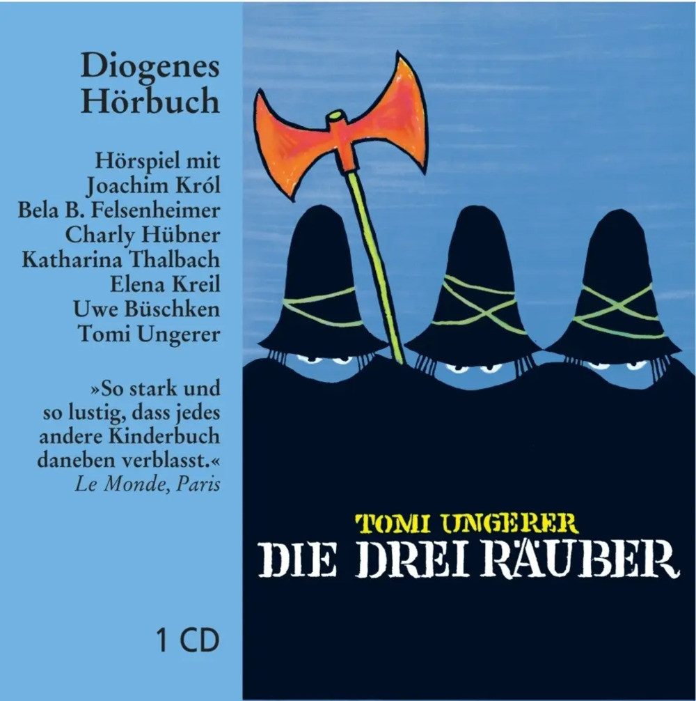 Hörspiel Die drei Räuber, 1 Audio-CD