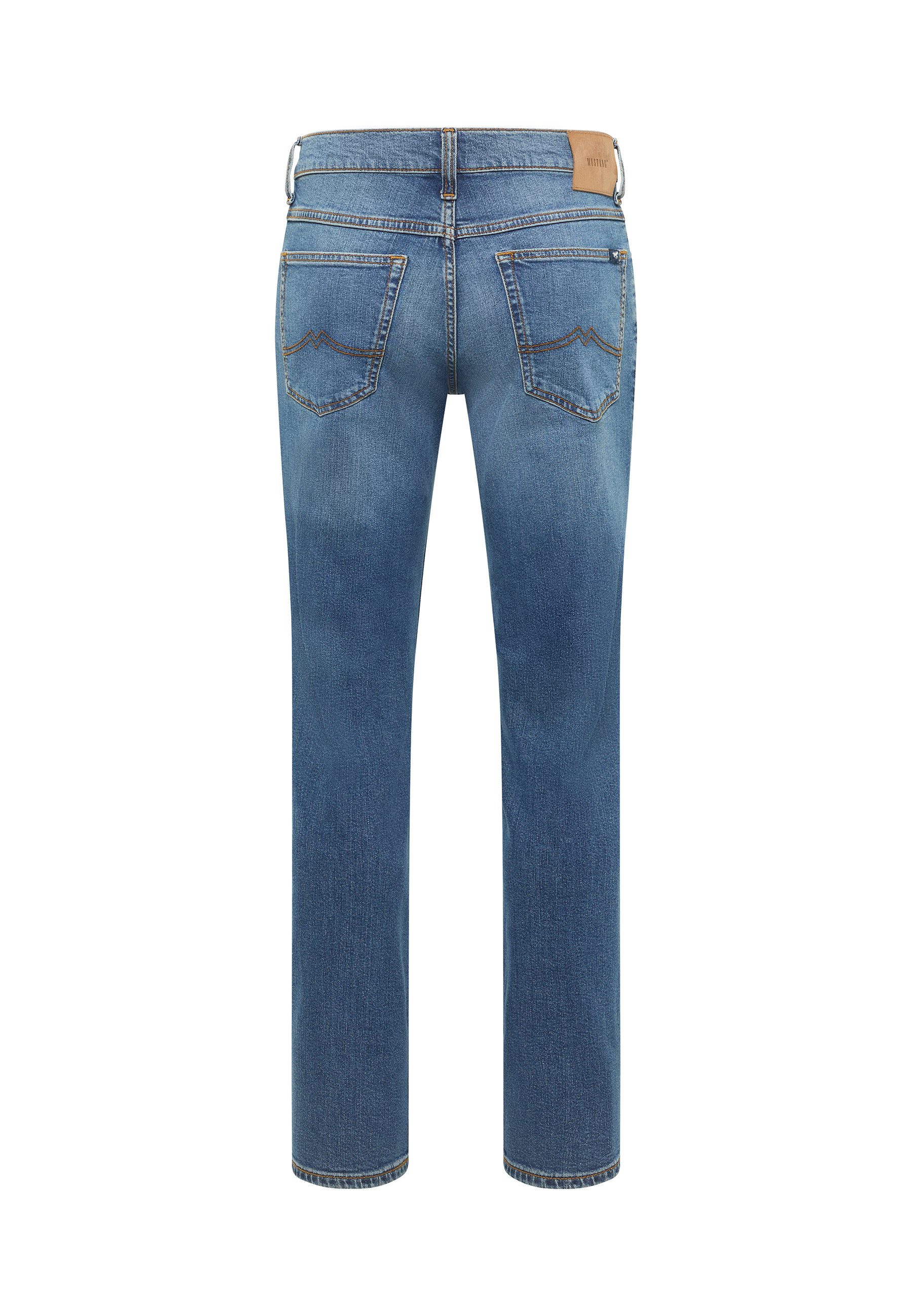 MUSTANG 5-Pocket-Jeans Tramper Straight mit mittelhohem Bund – Bild 5 von 5