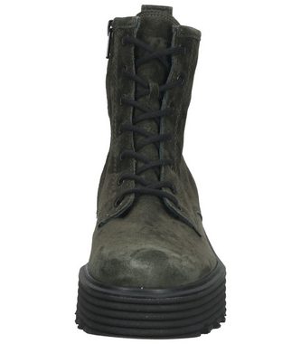 Paul Green Stiefelette Veloursleder Schnürstiefelette