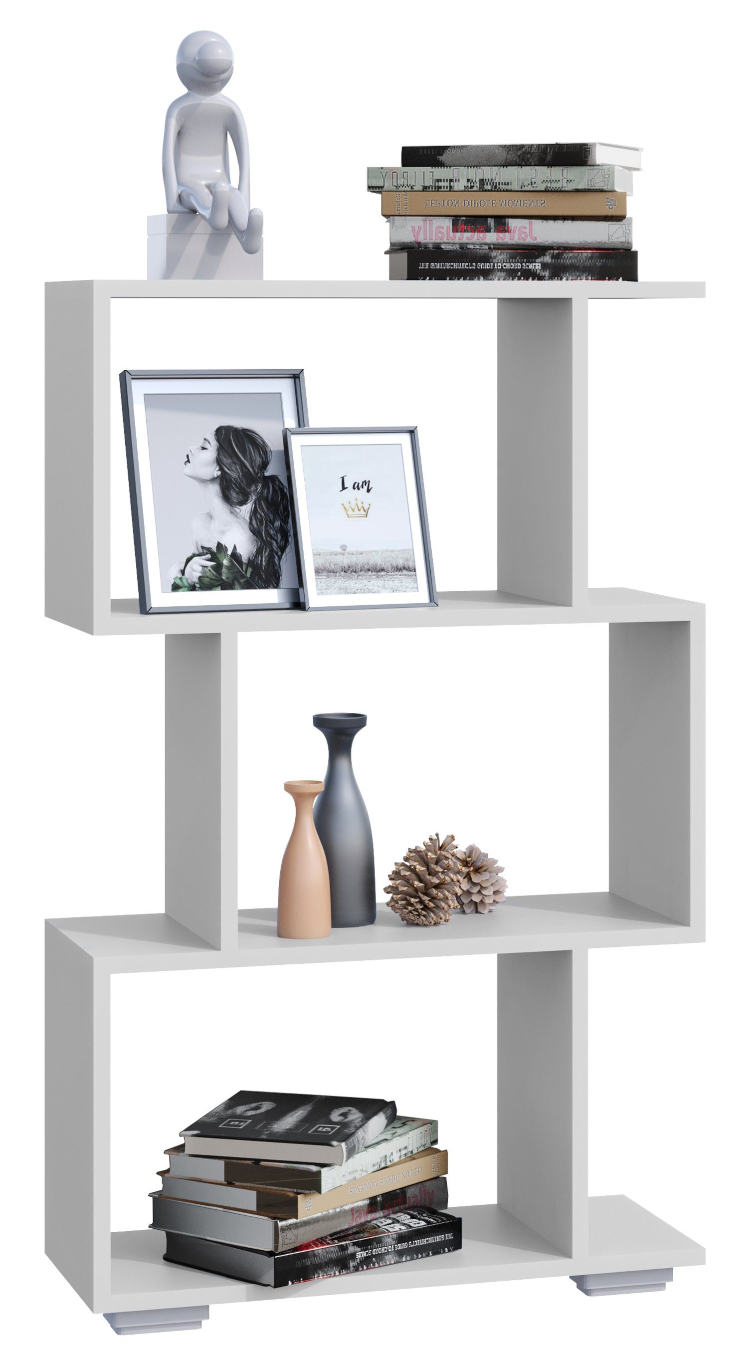 VCM Standregal Holz Raumteiler Stand Regal günstig online kaufen