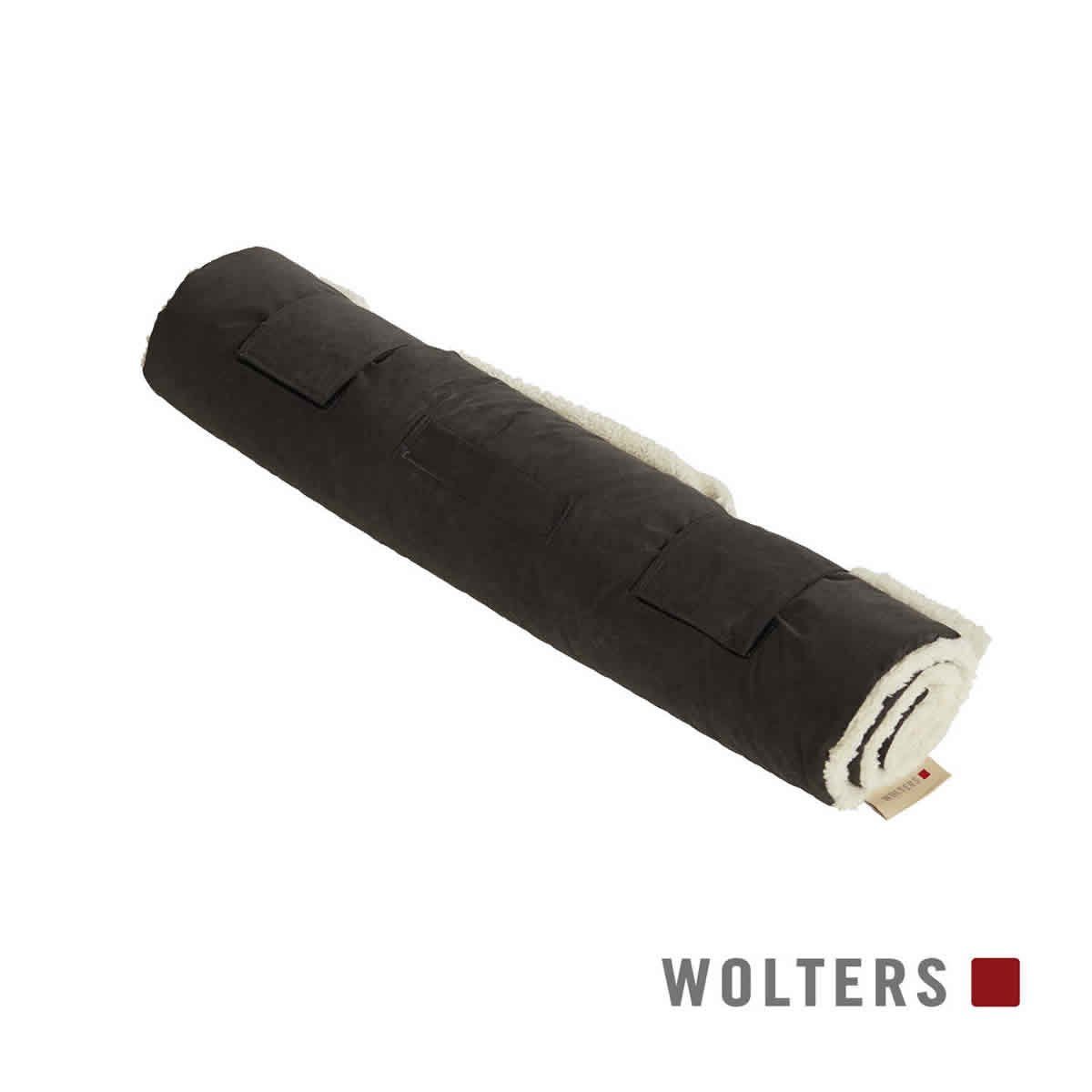 Wolters Tierdecke Reisedecke Vagabund mit Schaffell-Imitation