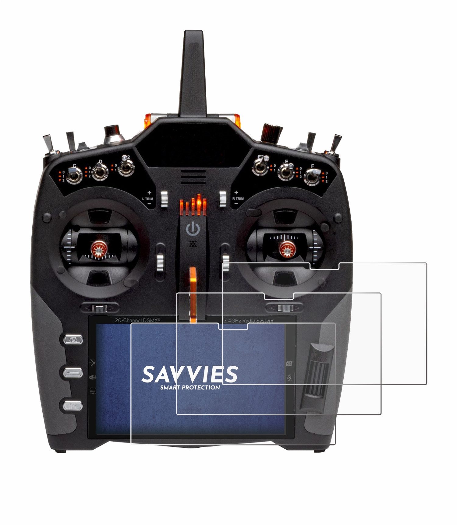 Savvies Displayschutzfolie Schutzfolie für Spektrum NX20, 6 Stück, Displayschutz Schutz Folie Klar Transparent