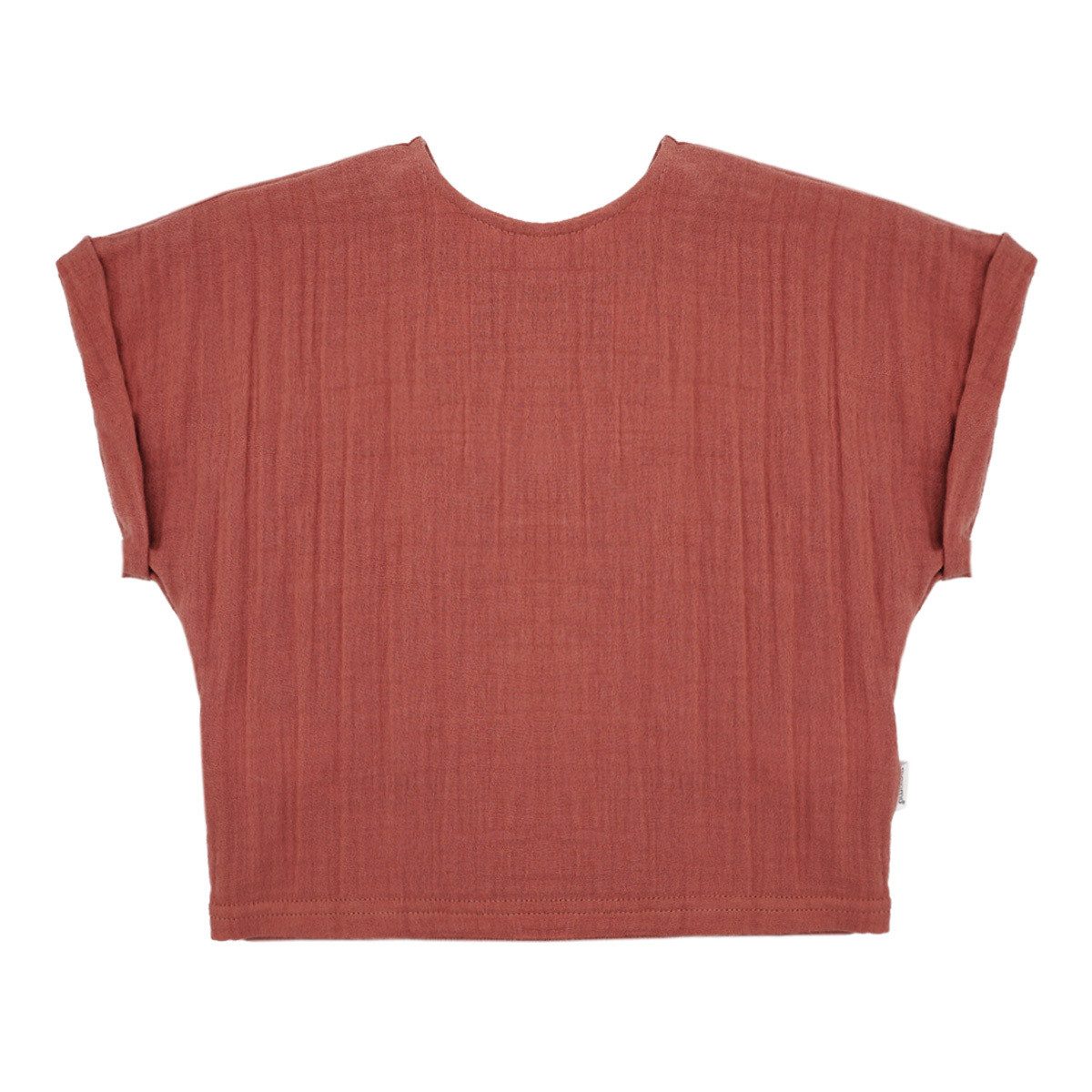 T-Shirt GOTS MINI GIRL-Top, Musselin