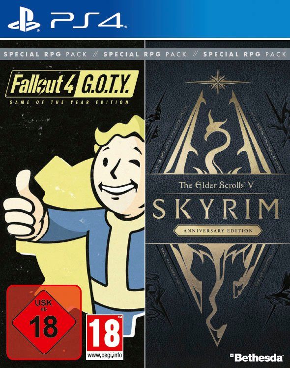 Bethesda Special RPG Pack II [SKYRIM Anniversary Edition] PlayStation 4