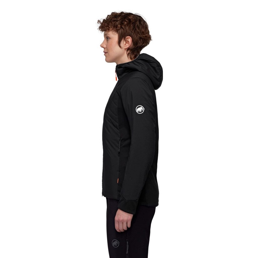 Mammut Allwetterjacke Isolationsjacke Rime Light IN Flex Hooded (leicht, windabweisend)
