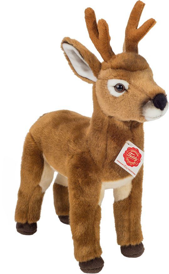 Teddy Hermann® Kuscheltier Rehbock 30 cm, zum Teil aus recyceltem Material