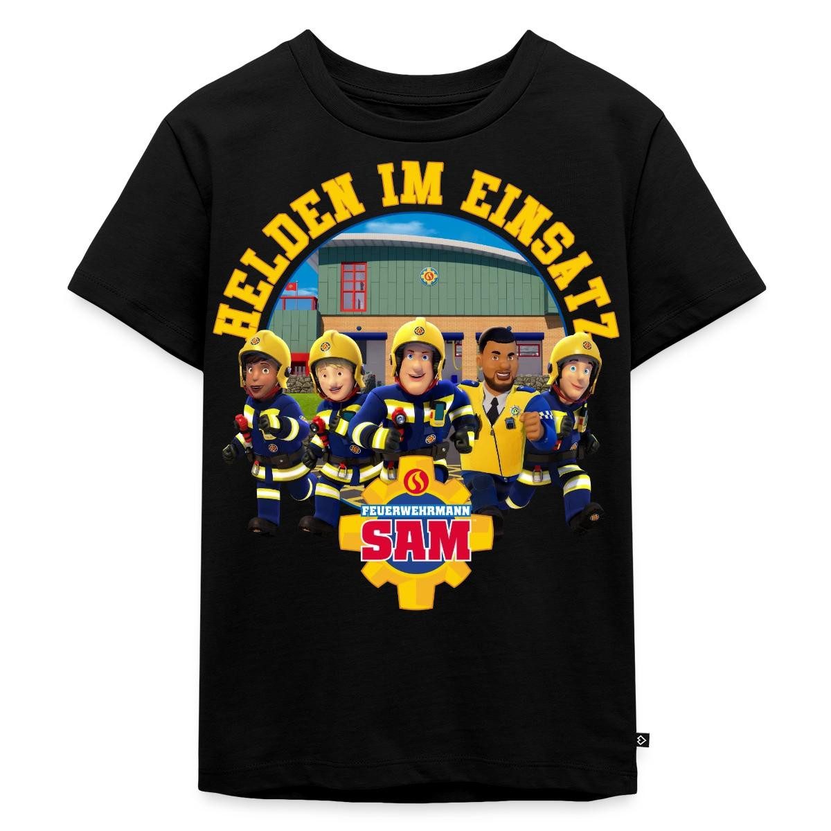 T-Shirt Feuerwehrmann Sam™ Helden Im Einsatz Kinder Premium T-Shirt