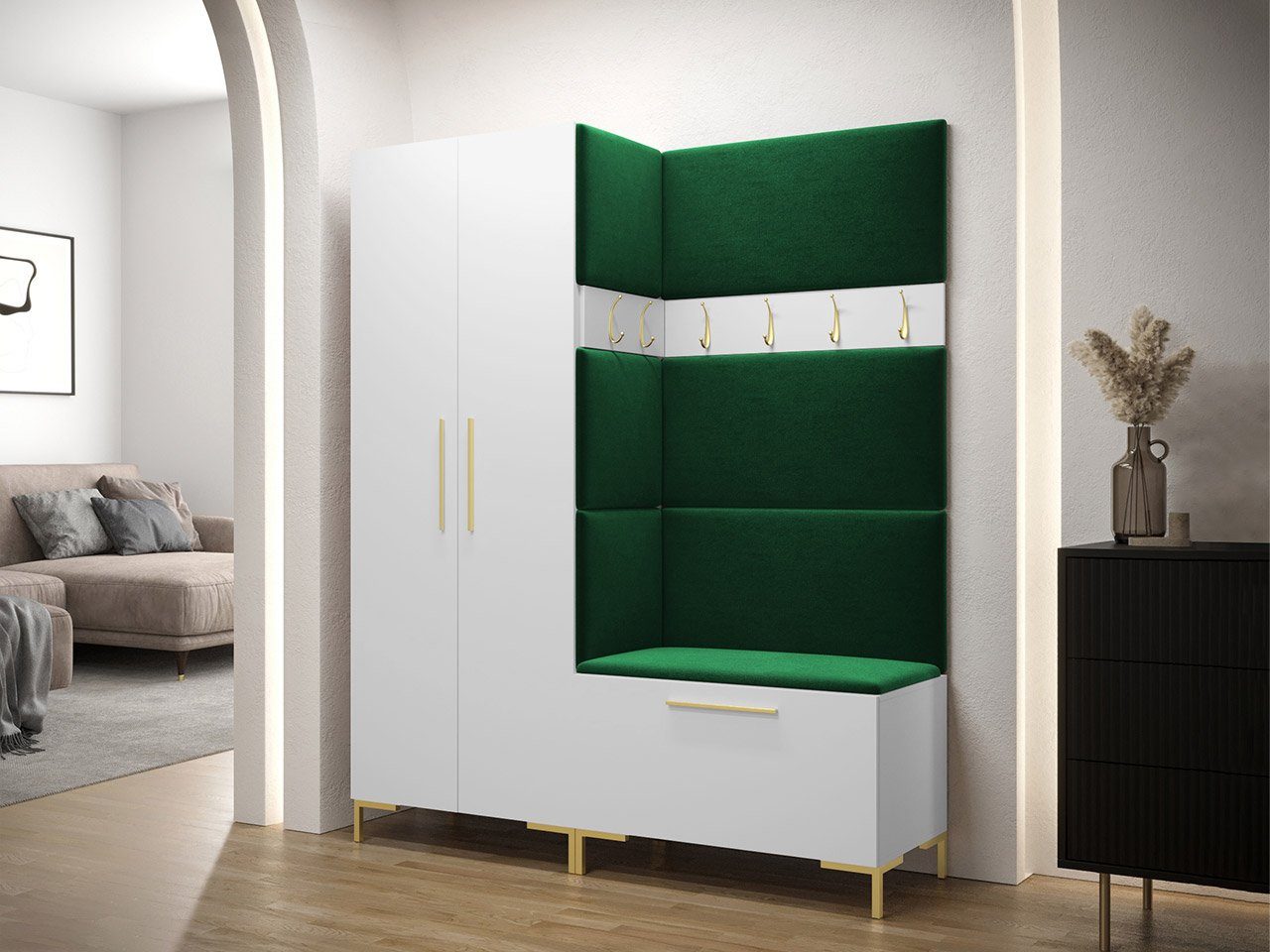 MIRJAN24 Garderoben-Set Zilion I, (Komplett-Set, Drehtürenschrank, günstig online kaufen