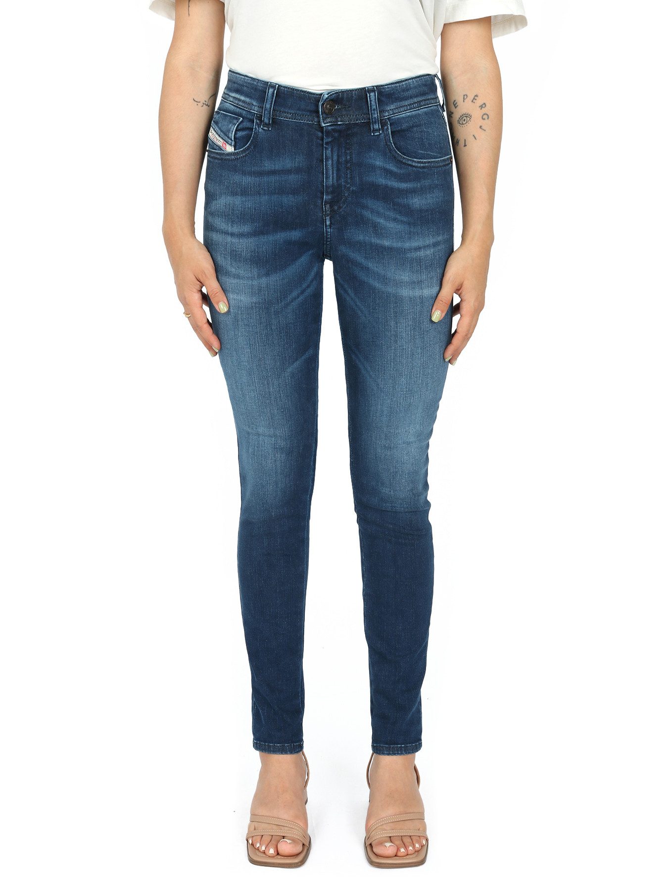 Diesel Skinny-fit-Jeans Leicht & Superstretch - 2017 SLANDY R923H - Длина:32
