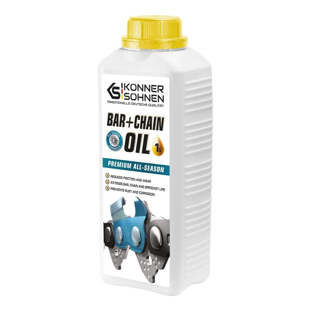 Könner & Söhnen Elektro-Kettensäge KS BAR+CHAIN OIL, 1-tlg., Kettenöl für Motorsägen