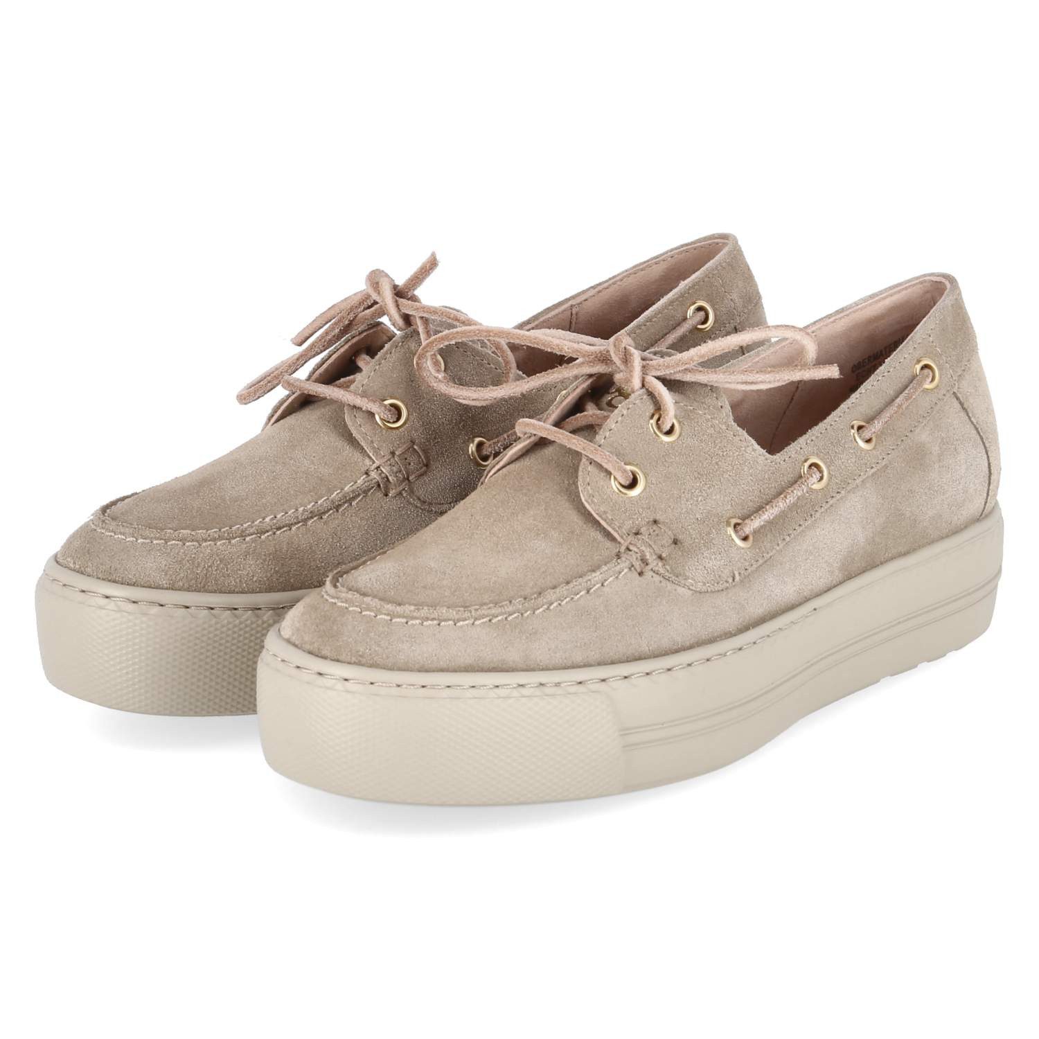 Paul Green 1197-049 Damen Rauleder beige Slipper