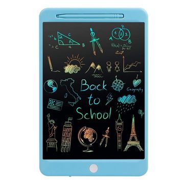 Aoucheni Zaubertafel LCD Schreibtafel für 12 Zoll Bunte Bildschirm Zeichenbrett Kinder, Memoboard, LCD-Schreibtafeln